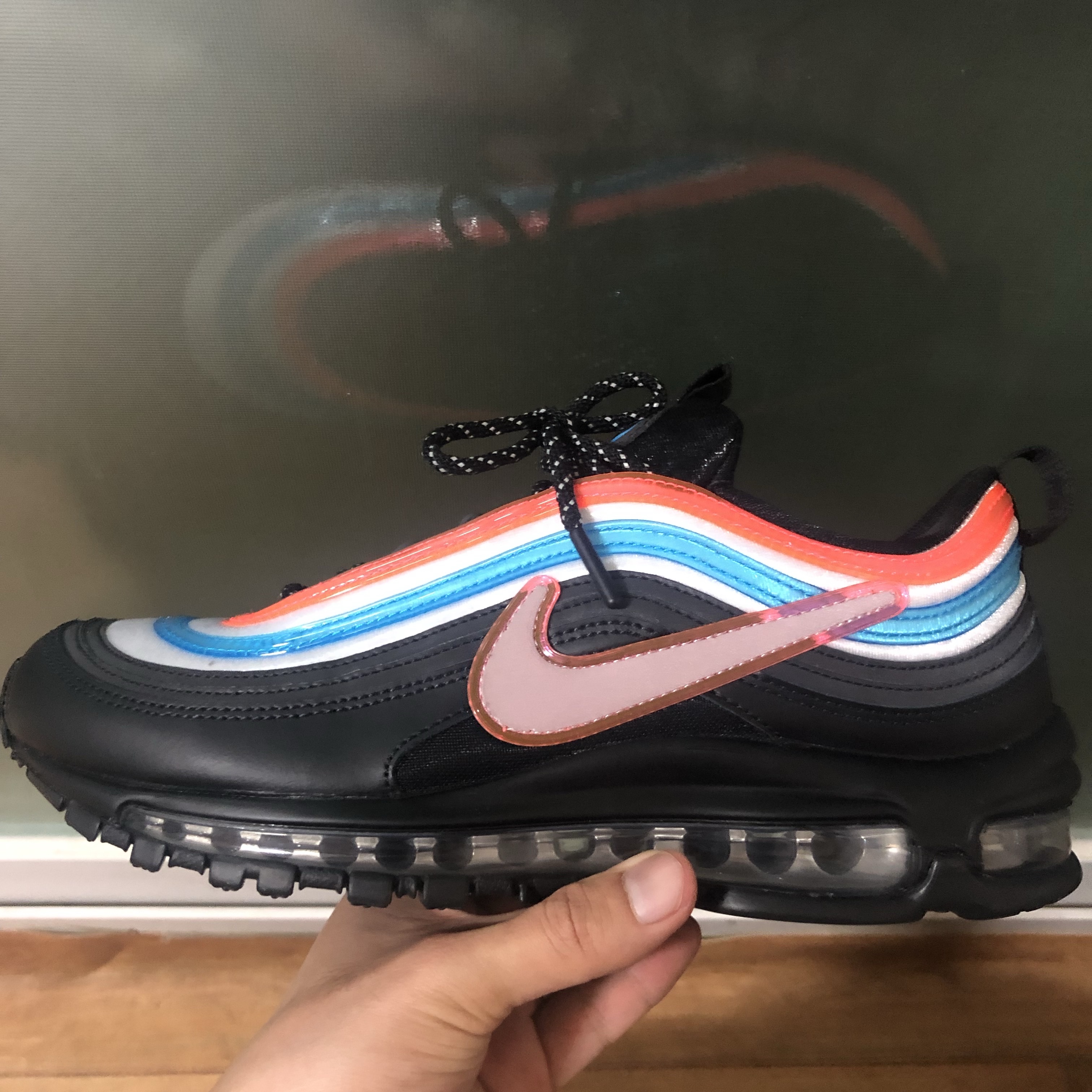Nike Air Max 97 Neon Seoul 착용 스타일 - 4