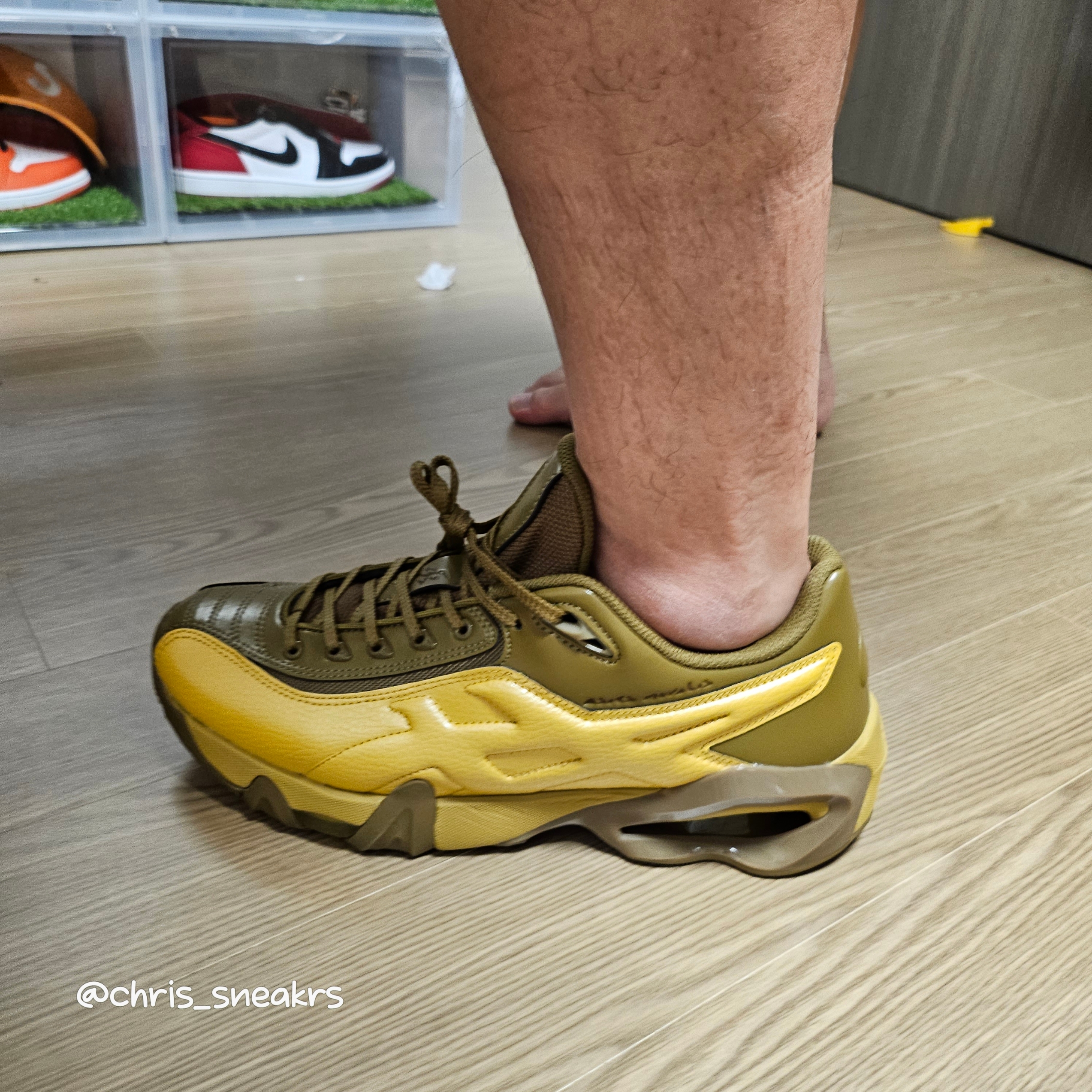 Asics x Kiko Kostadinov Novalis Gel-Teremoa Medallion Yellow Honey 착용 스타일 - 1