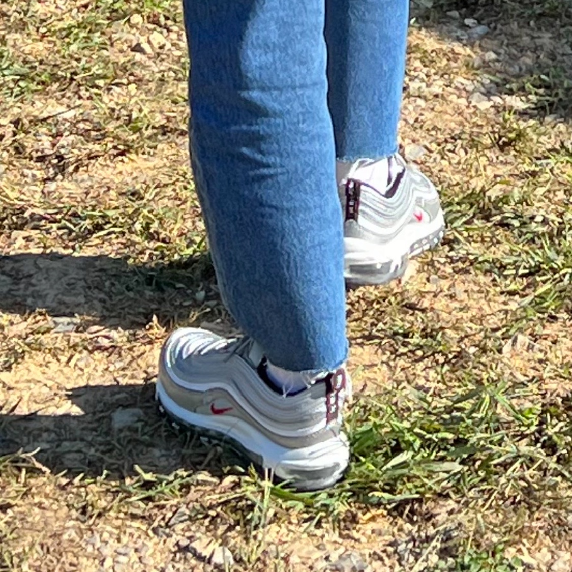 (W) Nike Air Max 97 OG Silver Bullet 2022 착용 스타일
