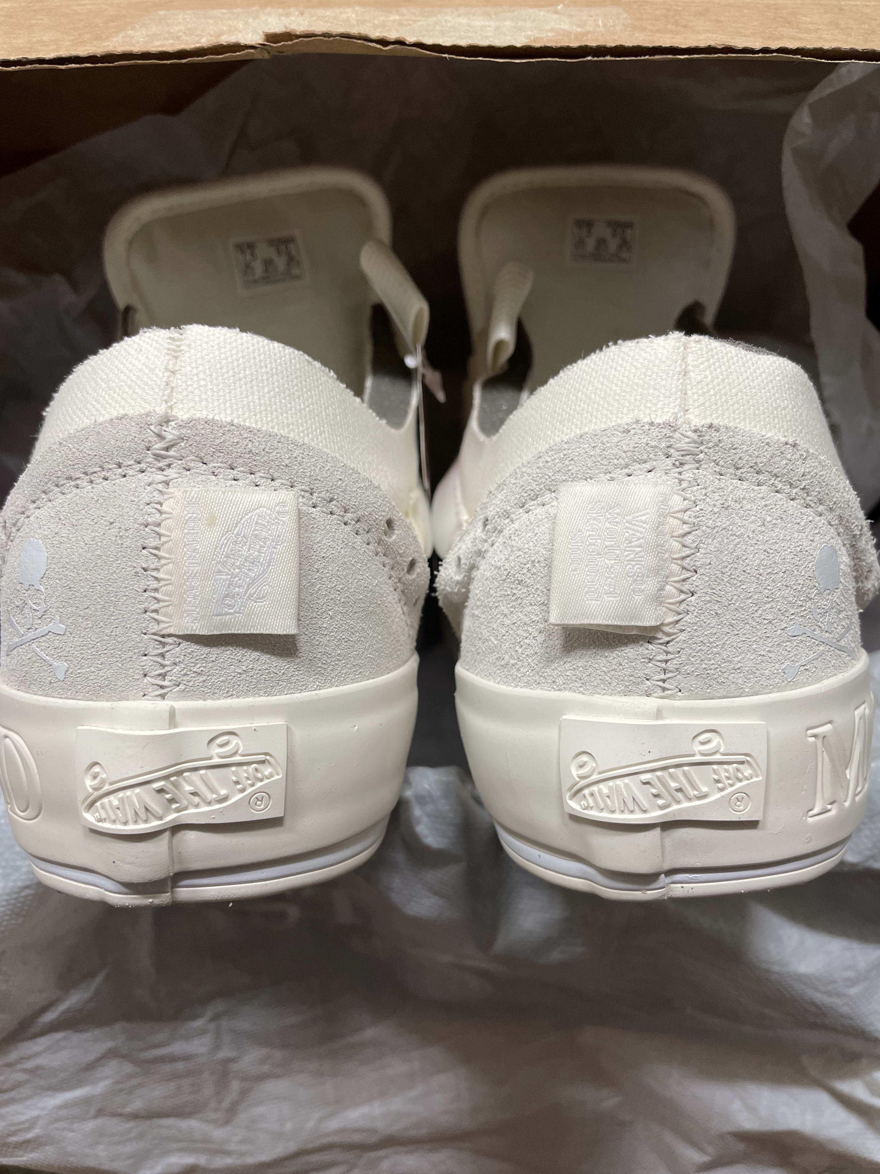Vans Vault x Mastermind x END. Old Skool Cap LX Marshmallow 착용 스타일 - 4
