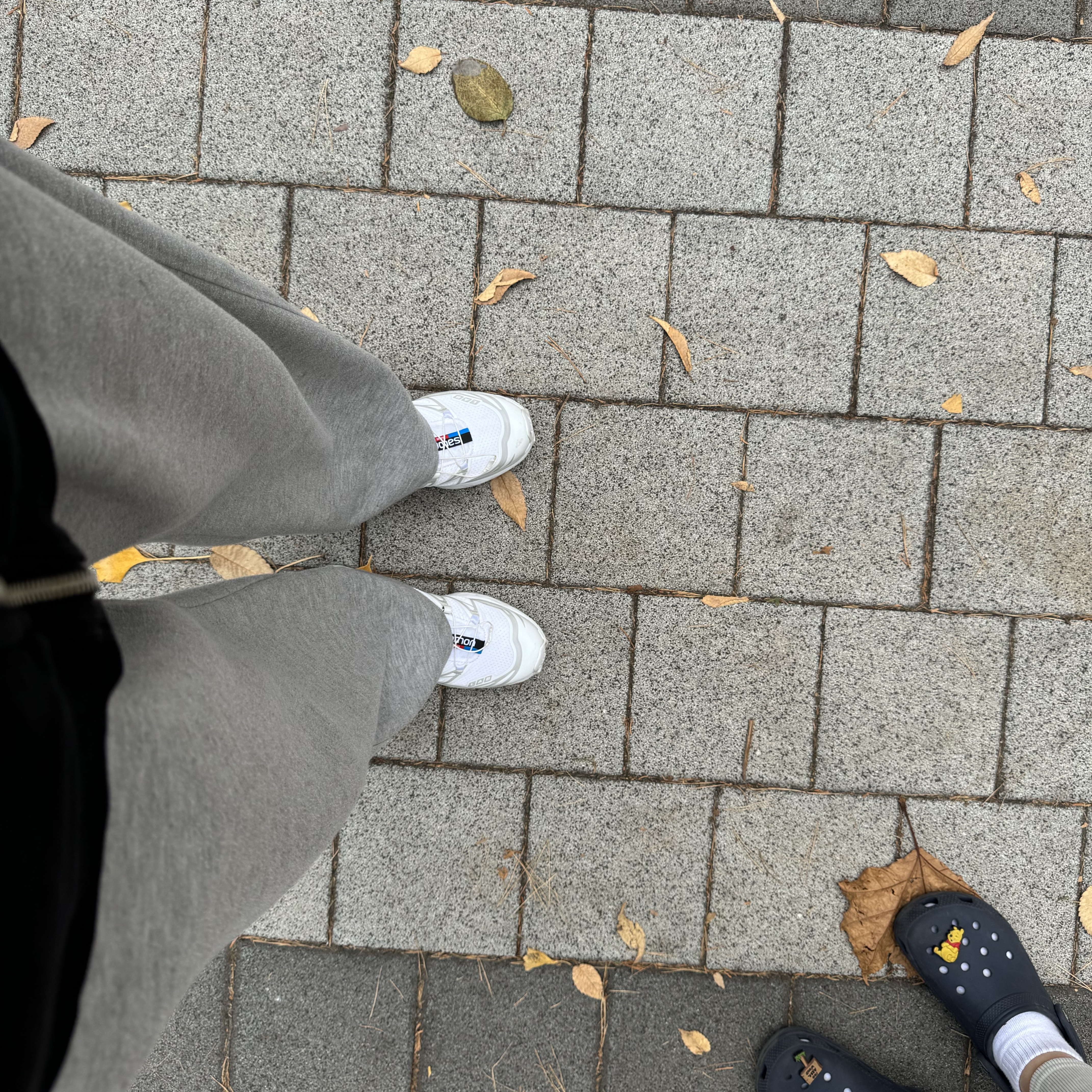 Salomon XT-6 ADV White 착용 스타일 - 2