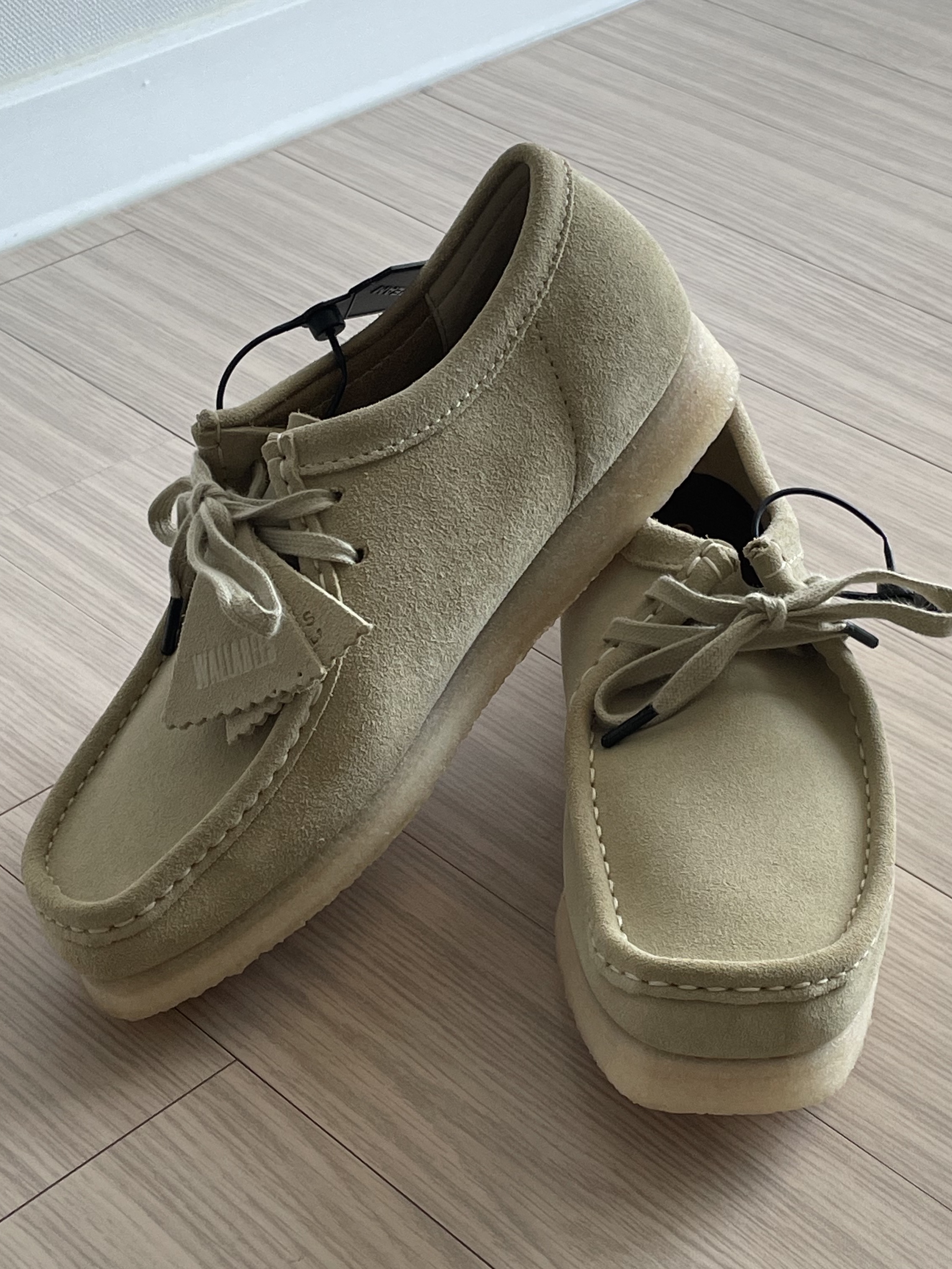 Clarks Wallabee Maple Suede 착용 스타일