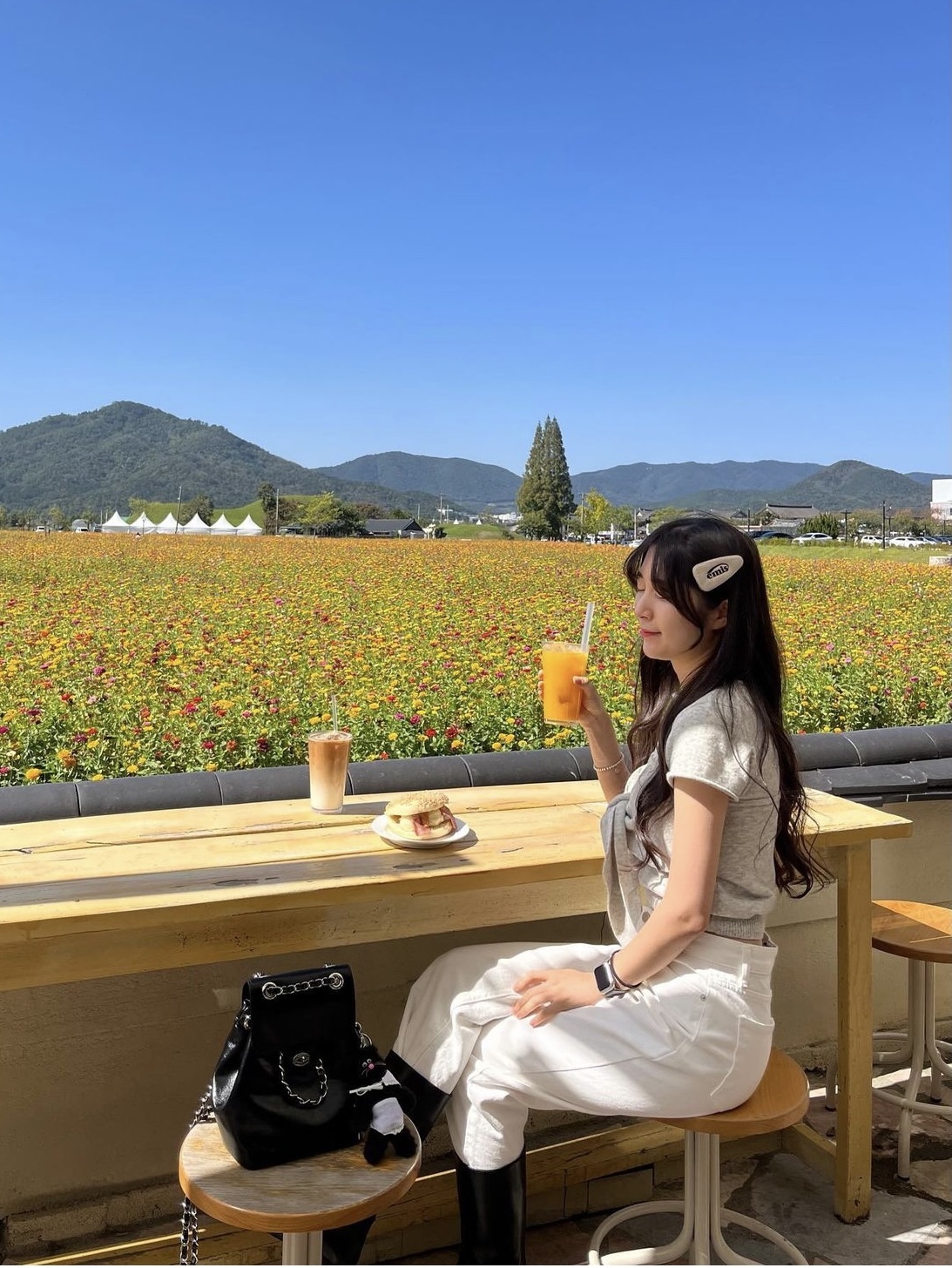 Anoetic Anc Classic Backpack Black, Anoetic Anc Classic Backpack Silver 착용 스타일