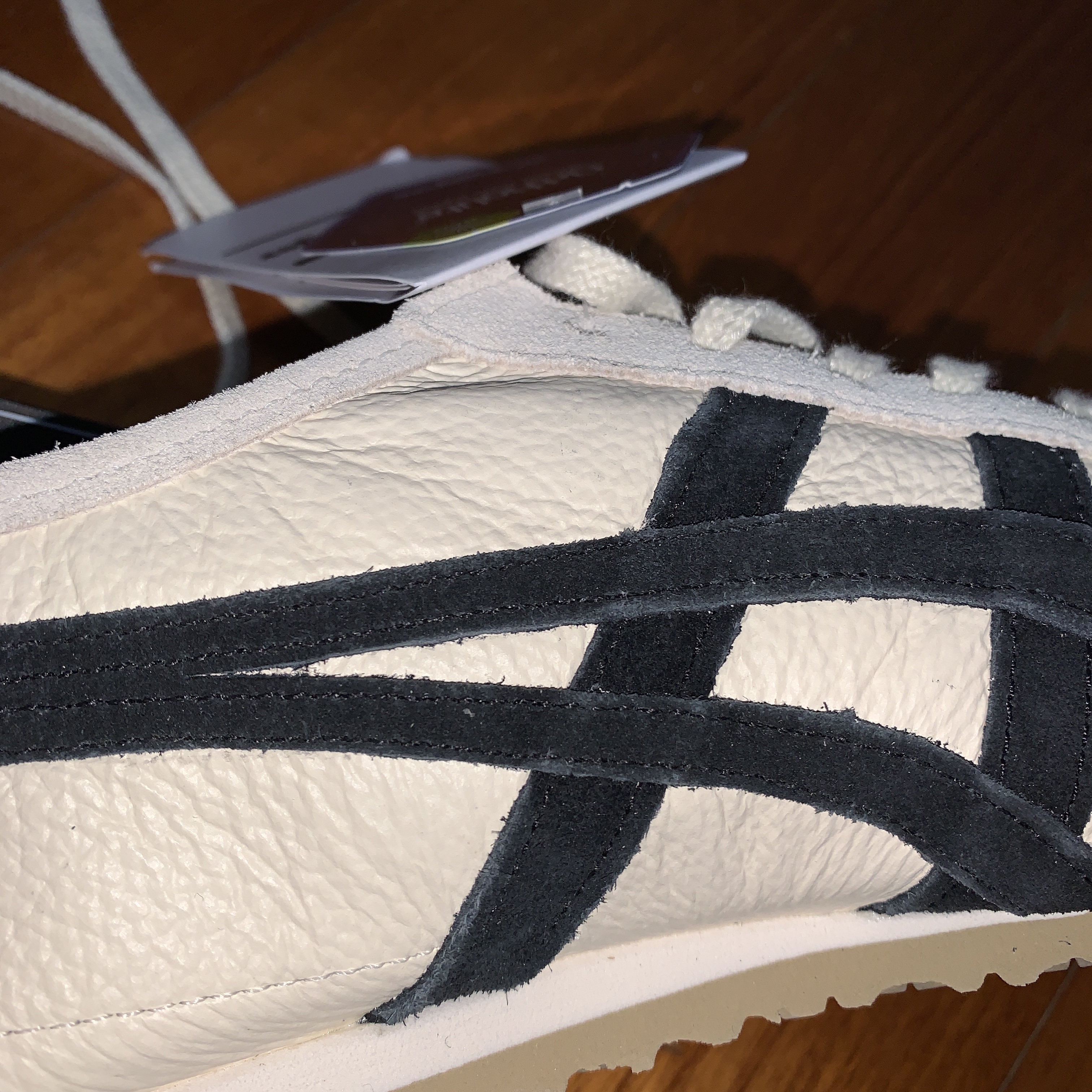Onitsuka Tiger Mexico 66 Vintage White Black 착용 스타일 - 6