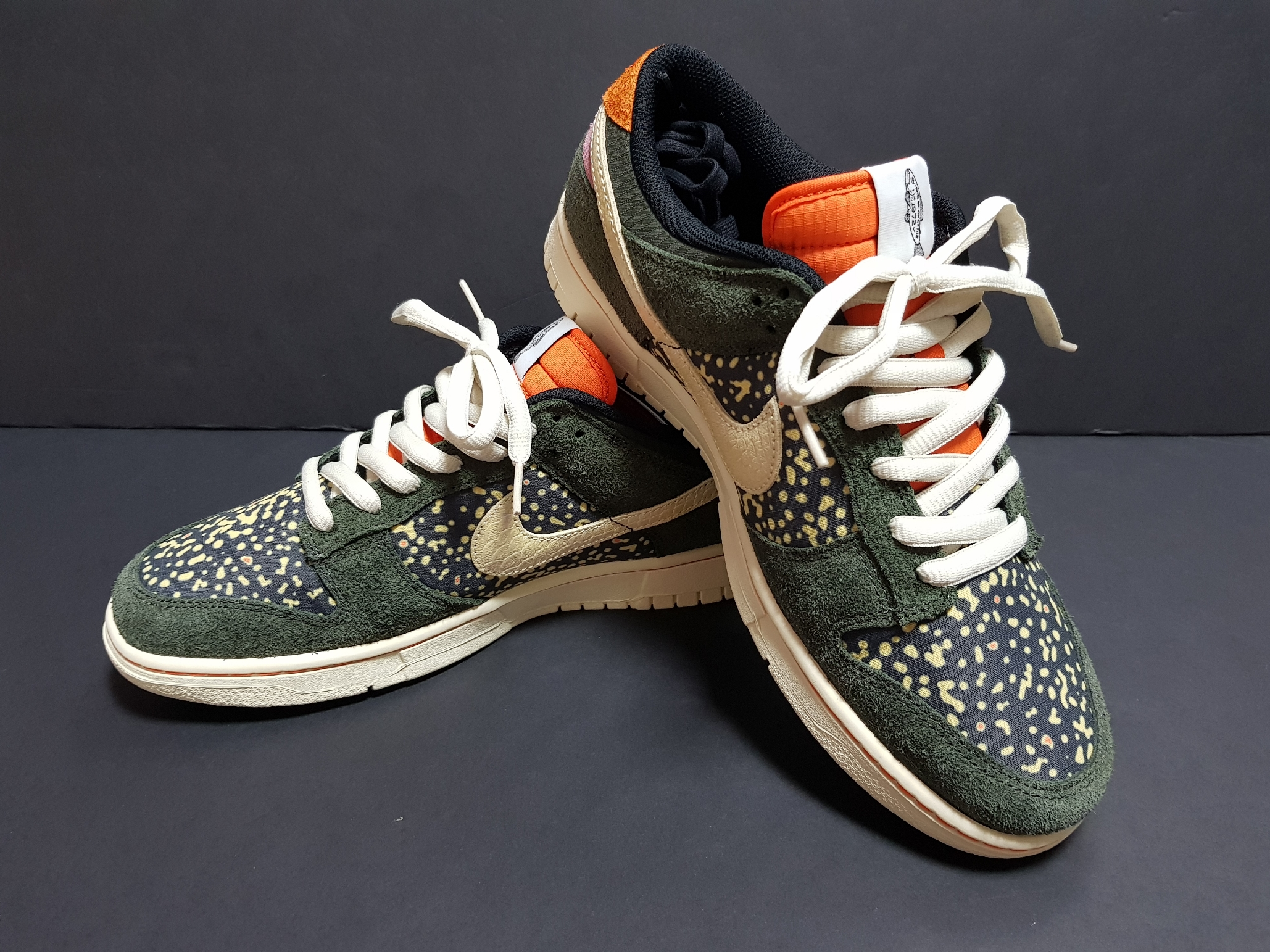 Nike Dunk Low Retro SE Sequoia Alabaster 착용 스타일 - 2