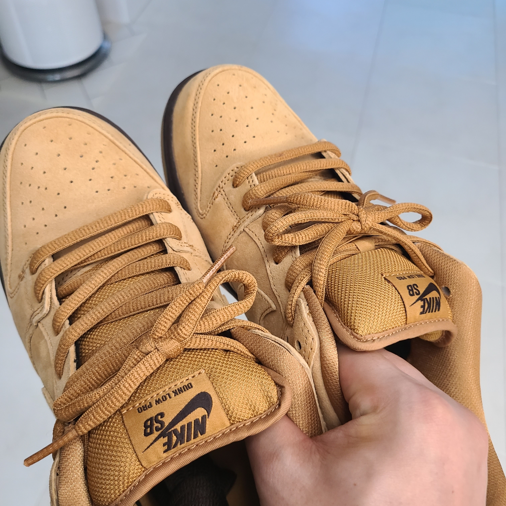 Nike SB Dunk Low Pro Wheat 2023, (TD) Jordan 1 Retro High OG Chicago 2022 착용 스타일 - 8