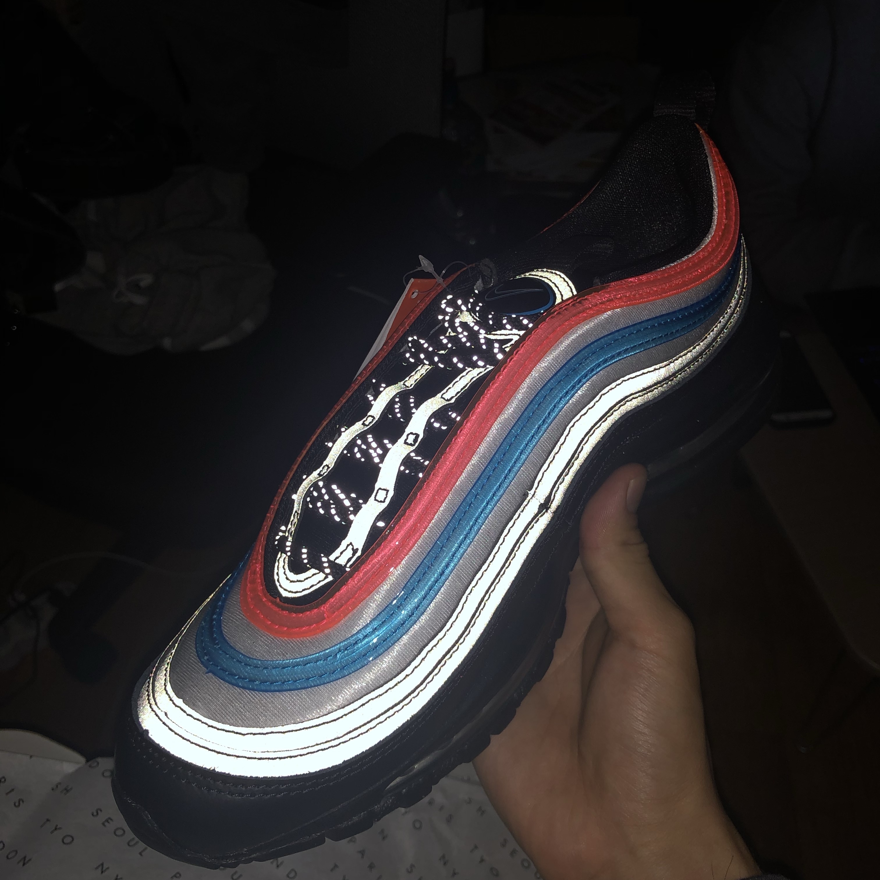 Nike Air Max 97 Neon Seoul 착용 스타일 - 1
