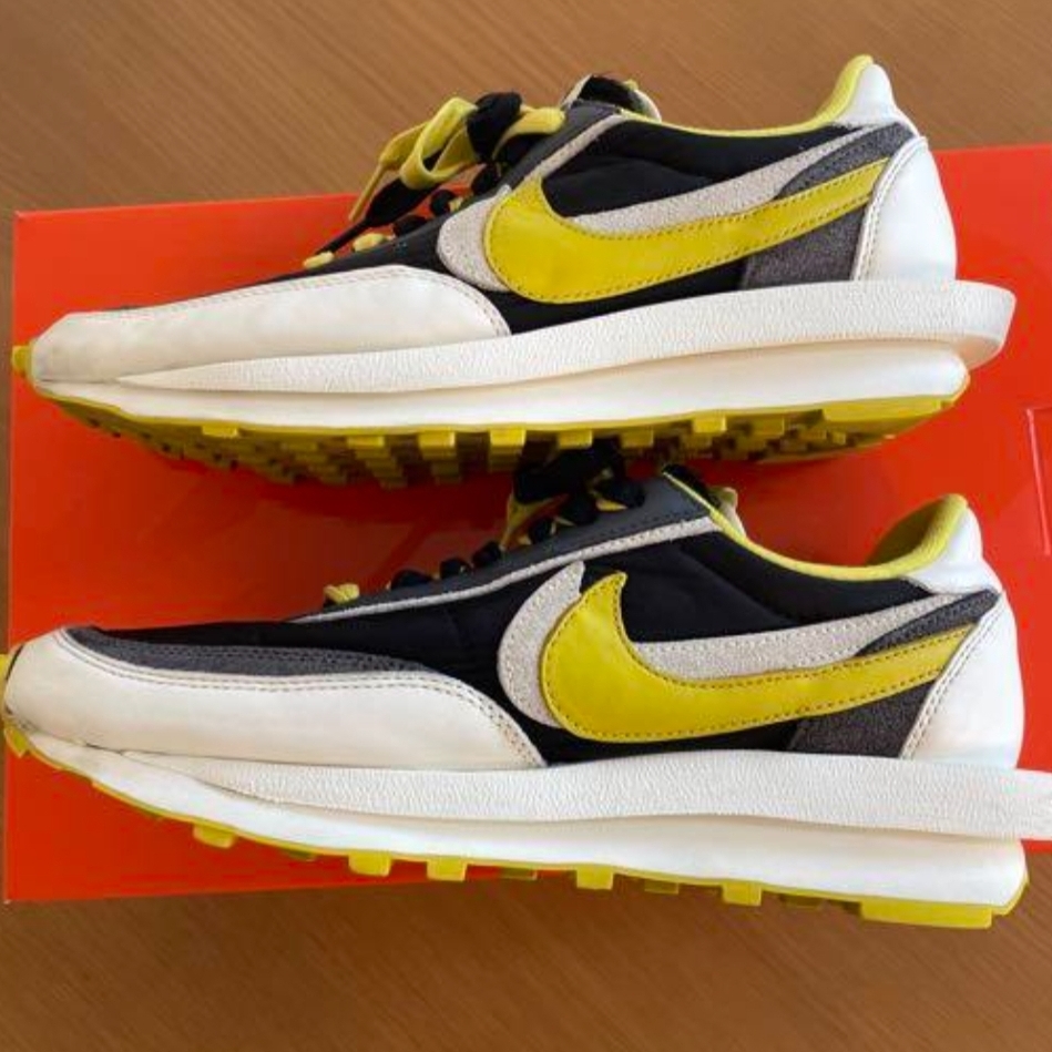 Nike x Sacai x Undercover LDWaffle Black Bright Citron 착용 스타일