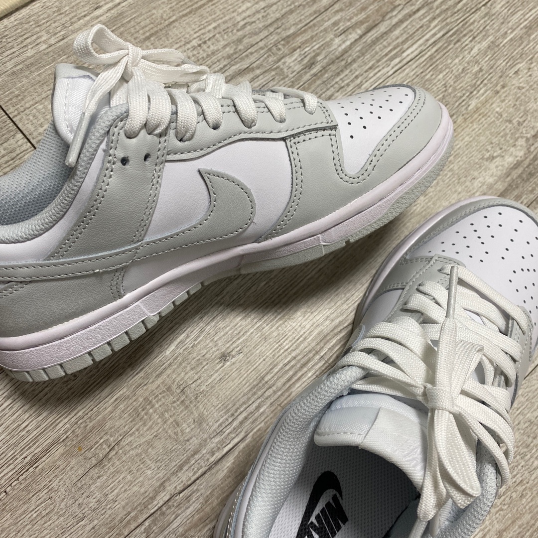 (W) Nike Dunk Low Photon Dust 착용 스타일