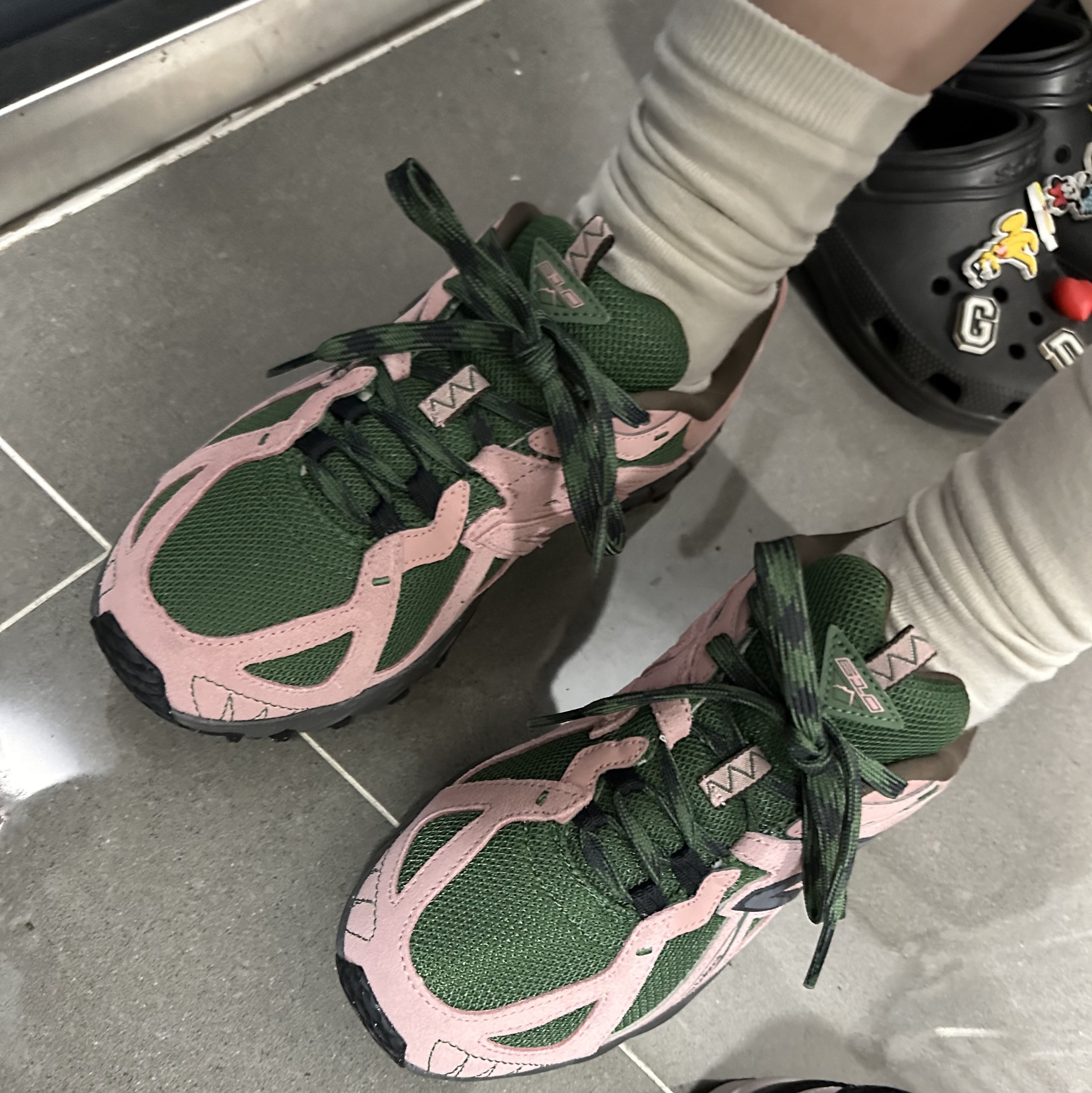 New Balance ML610T Pink Moon - D Standard 착용 스타일 - 1