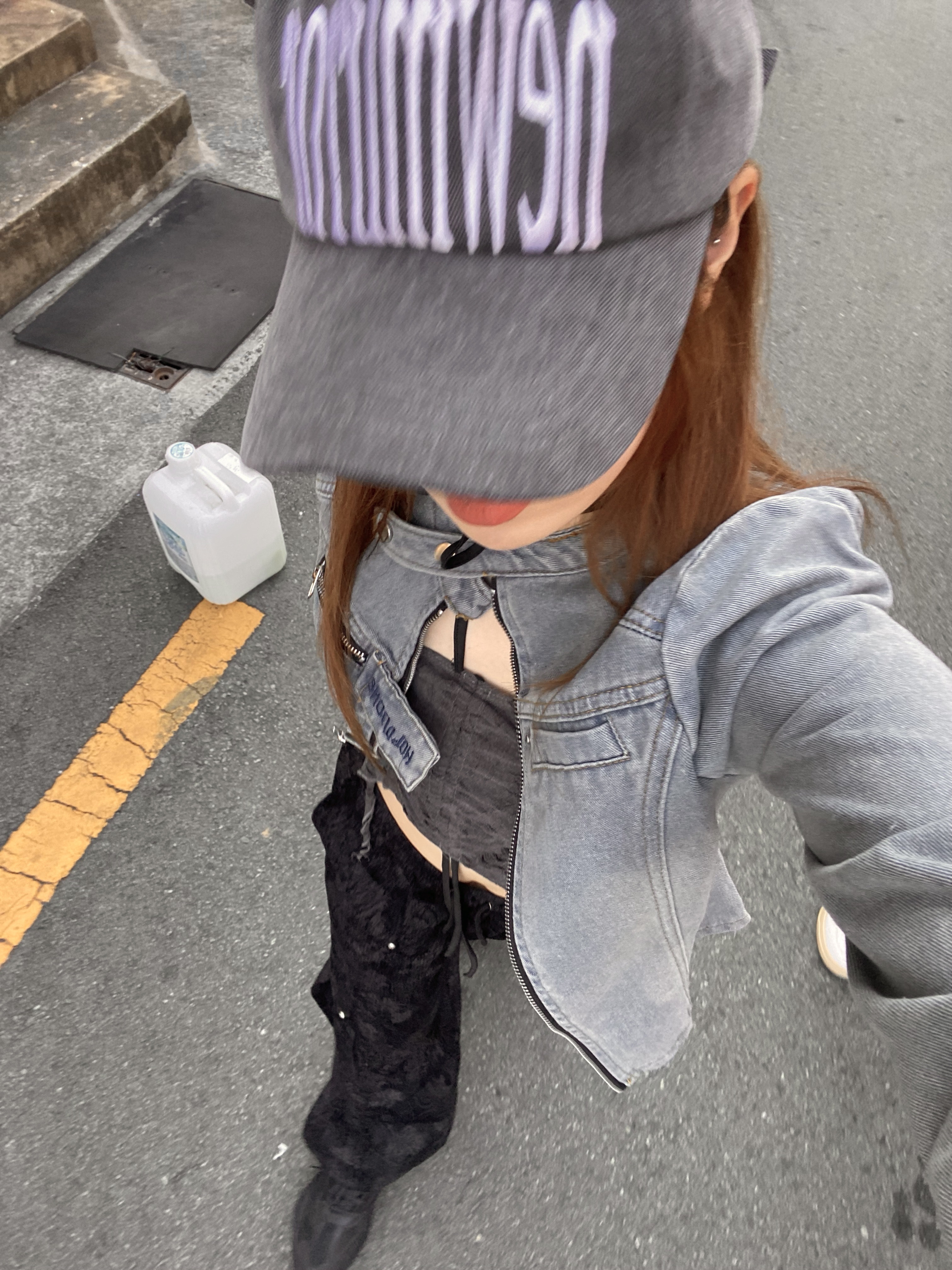 Puma Vaderon Black 착용 스타일 - 1