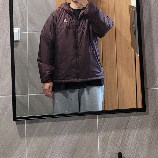 Nike ACG Therma-Fit ADV Rope De Dope Jacket Brown Basalt - Asia 착용 스타일 - 1