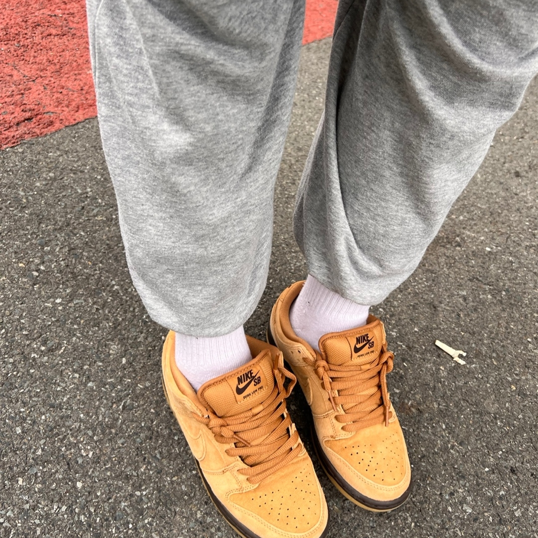 Nike SB Dunk Low Pro Wheat 2023 착용 스타일 - 2
