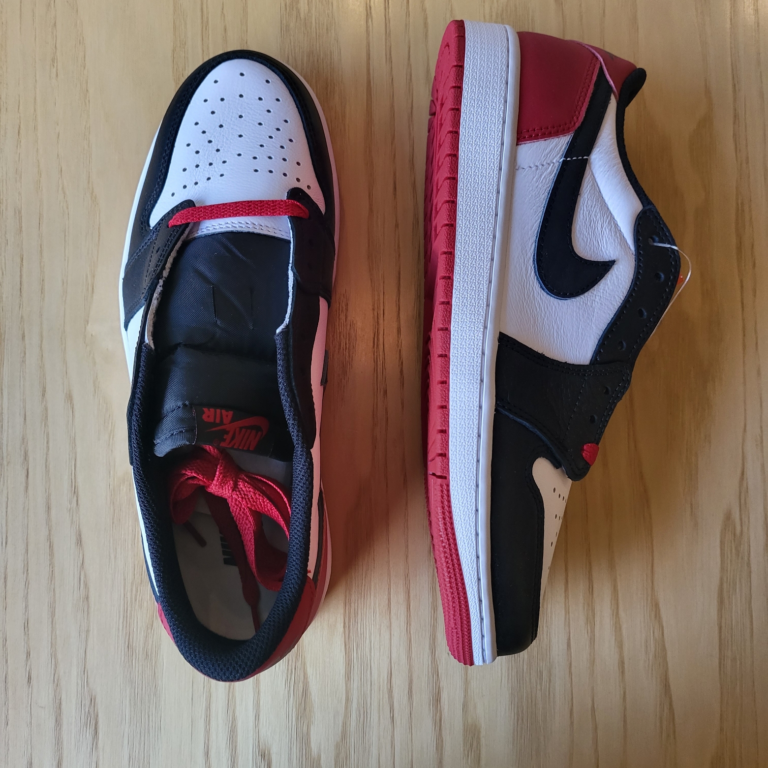 Jordan 1 Retro Low OG Black Toe 착용 스타일