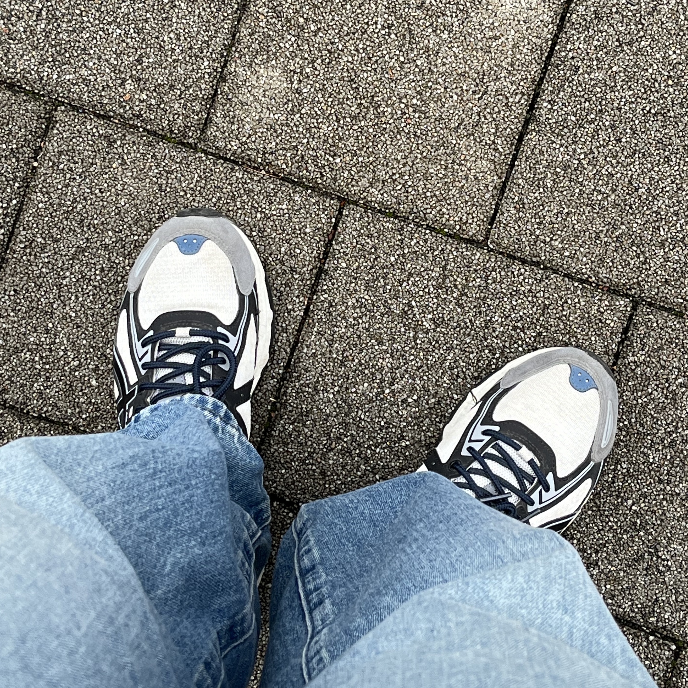 Asics Gel-Venture 6 SPS Glacier Grey 착용 스타일