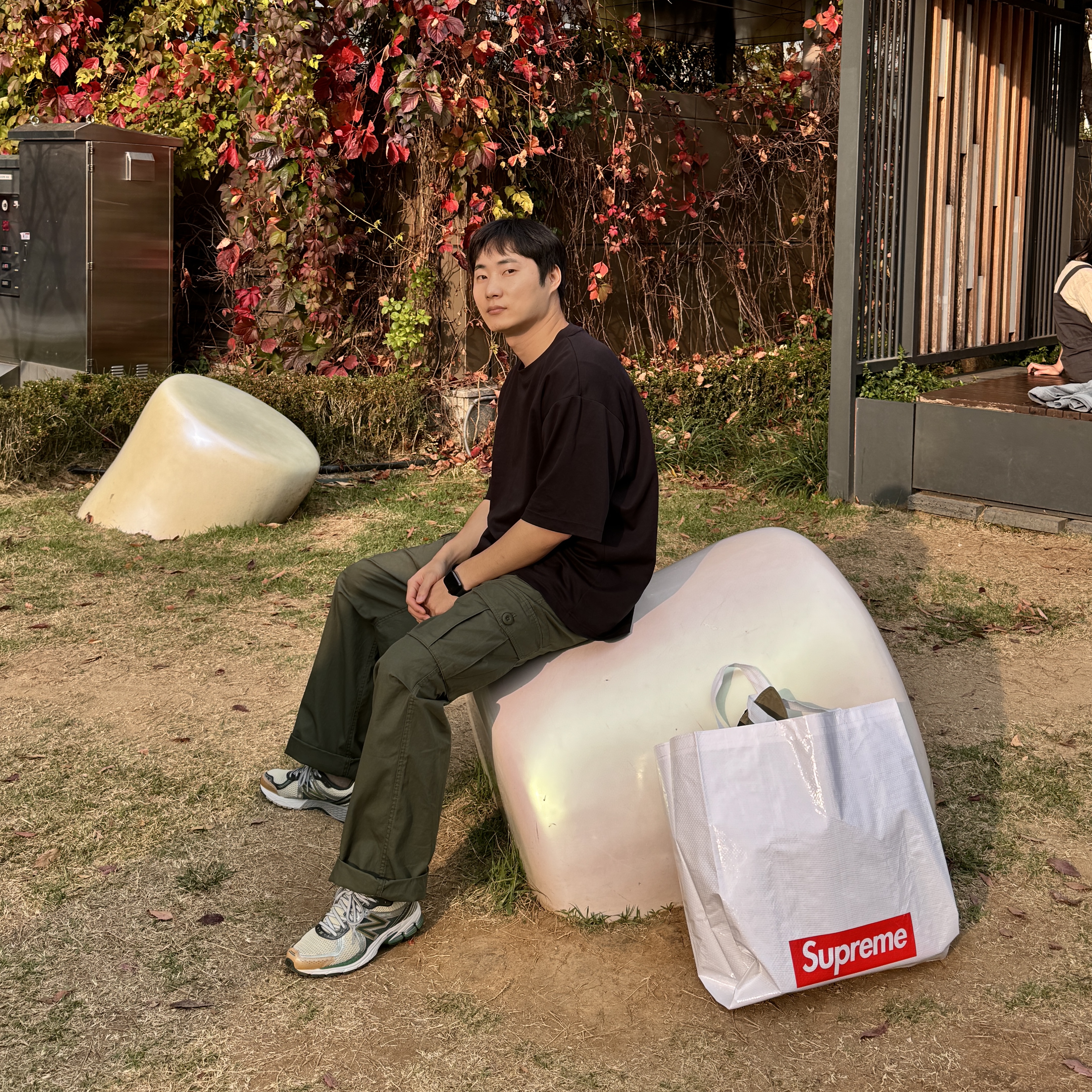 New Balance x Aime Leon Dore 860v2 Green 착용 스타일