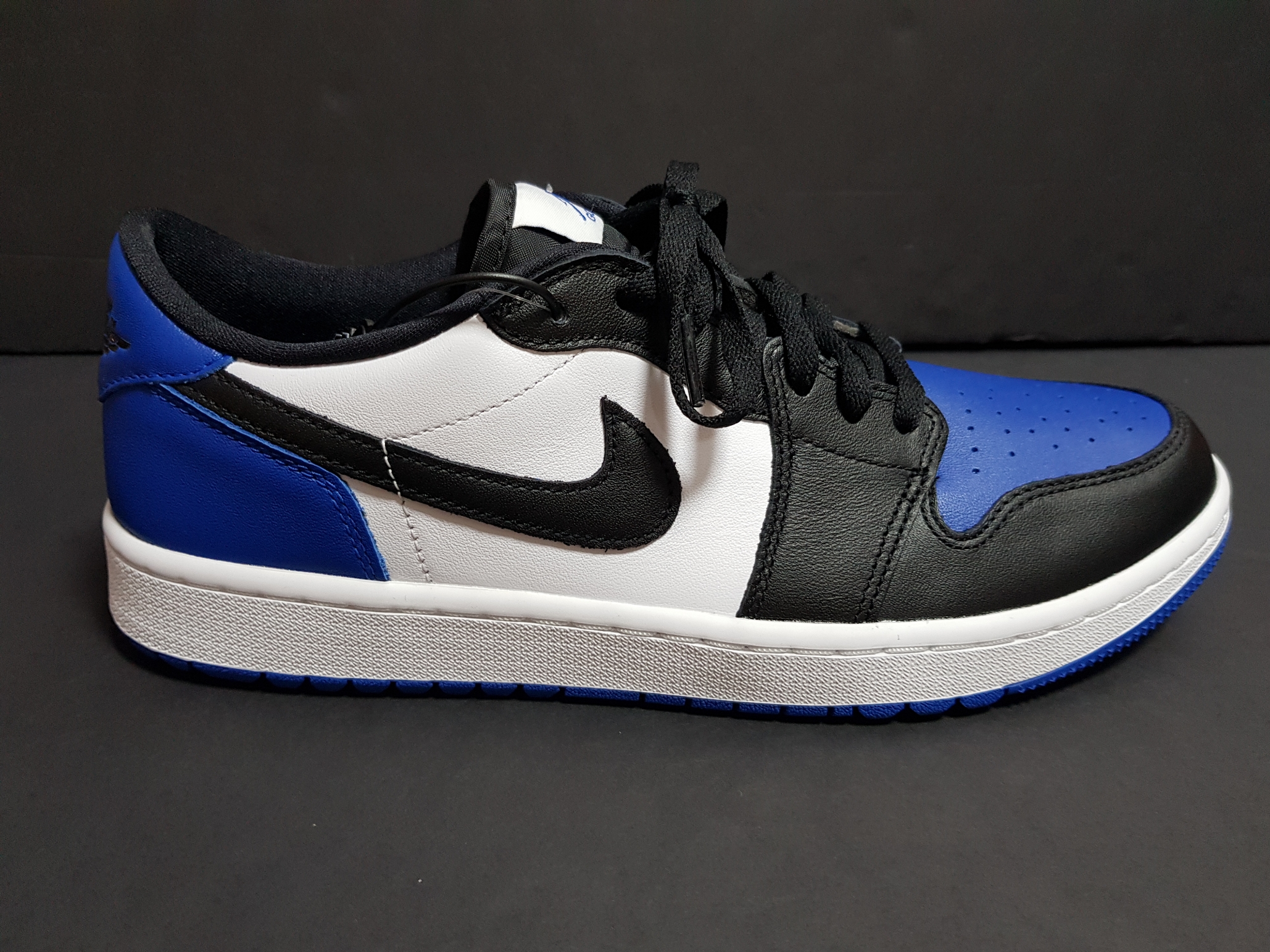 Jordan 1 Low Golf Sport Royal 착용 스타일 - 1