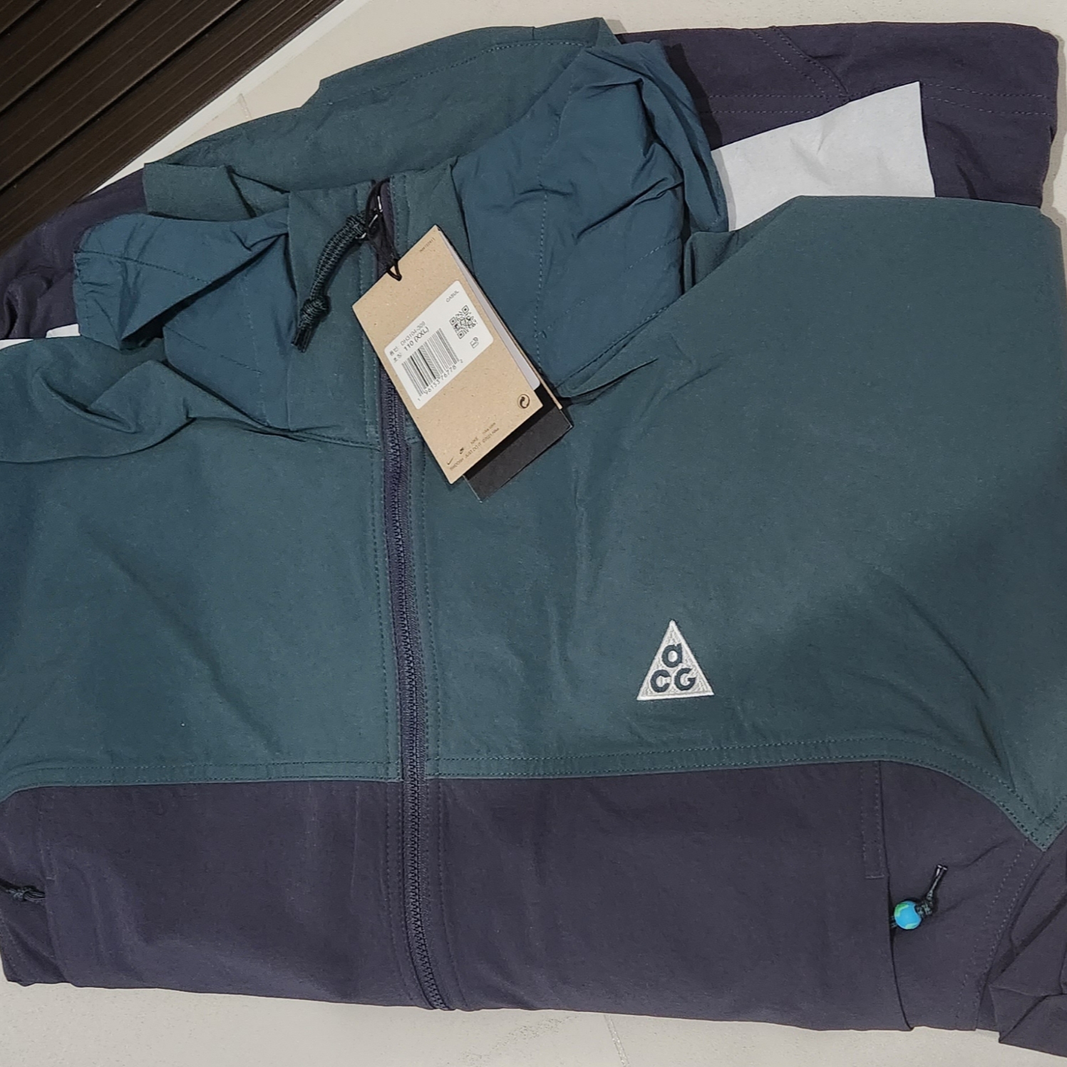 Nike ACG Sun Farer Jacket Faded Spruce - Asia 착용 스타일