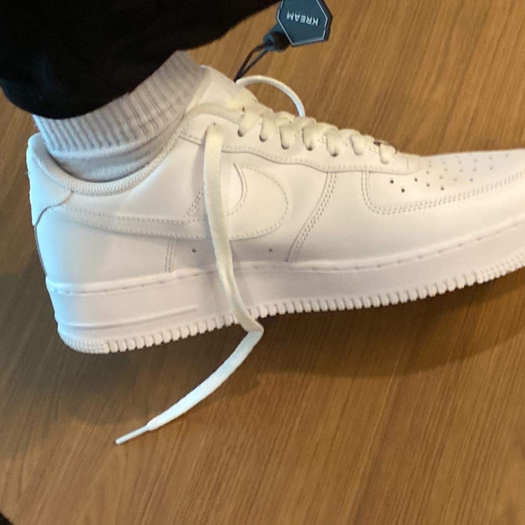 Nike Air Force 1 '07 Low White 착용 스타일