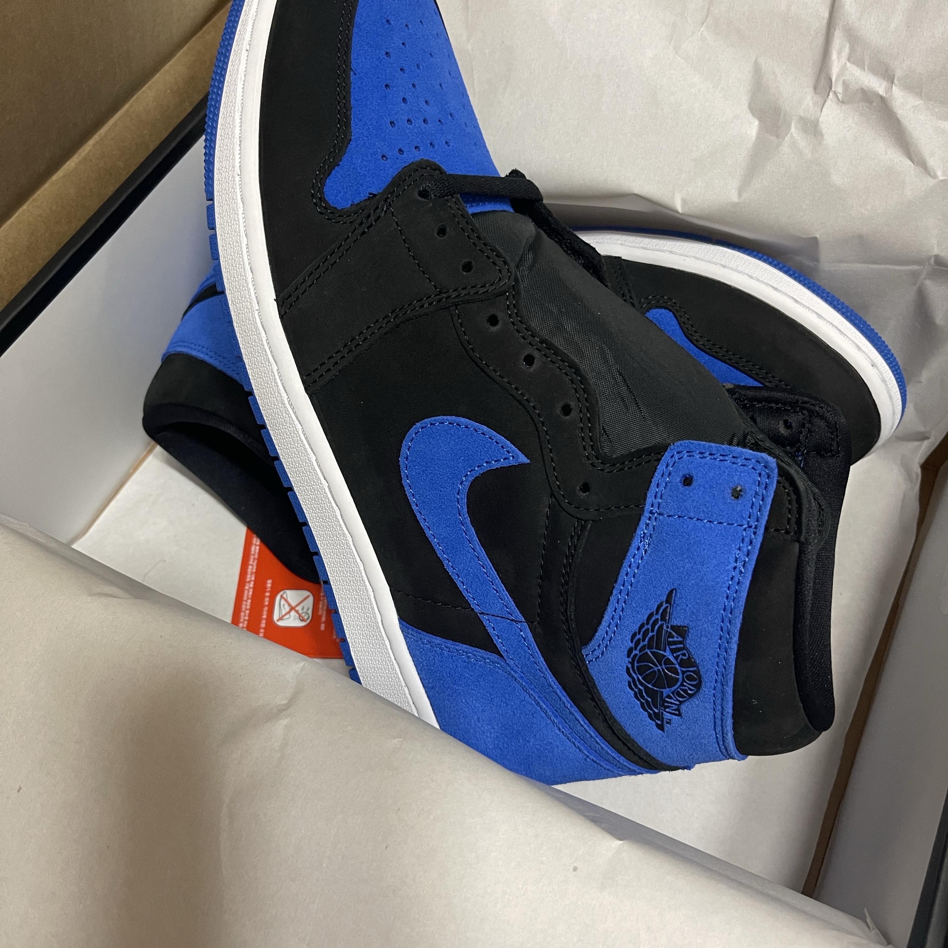 Jordan 1 Retro High OG Royal Reimagined 착용 스타일