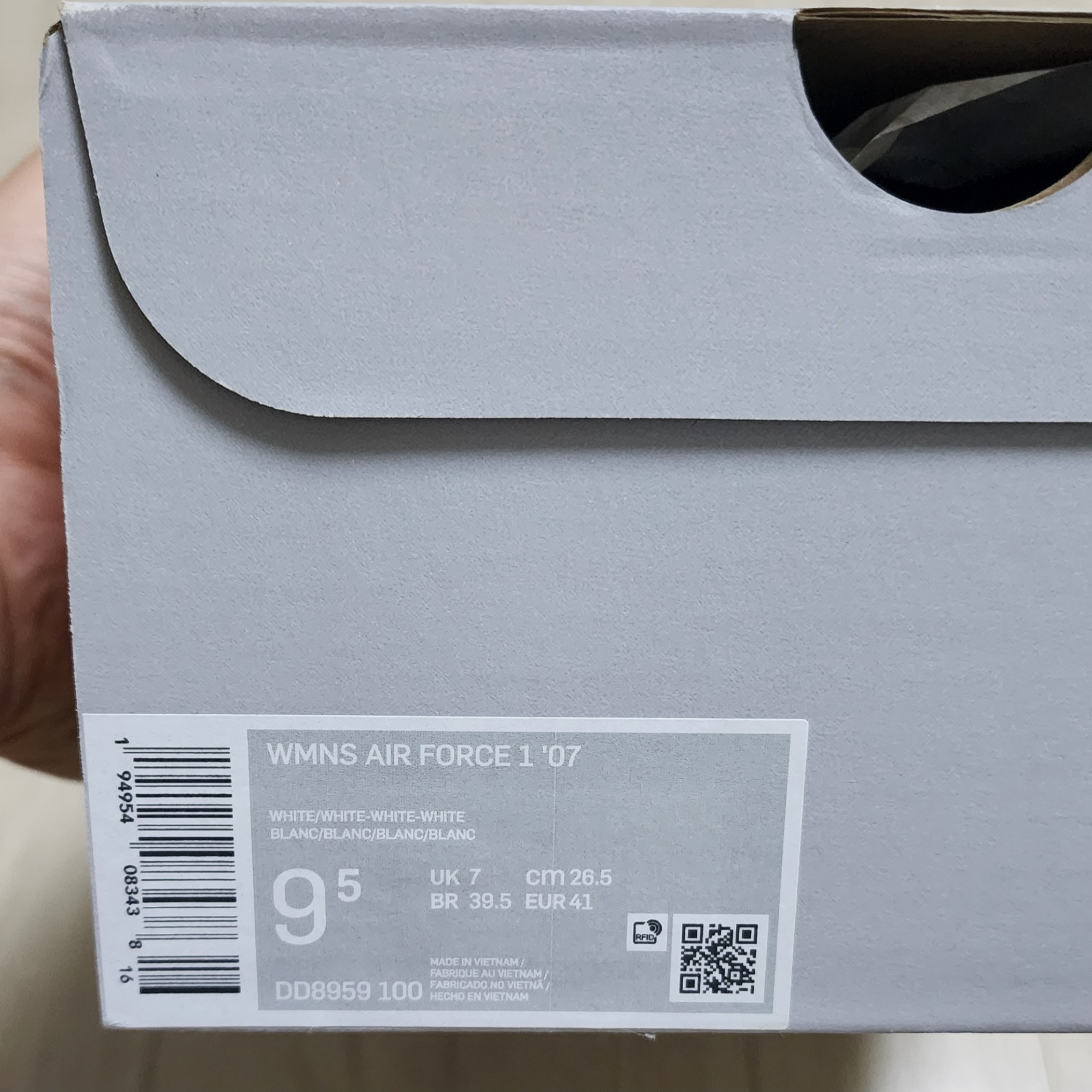 (W) Nike x Travis Scott Air Force 1 '07 Low Cactus Jack Utopia Edition White 착용 스타일 - 2