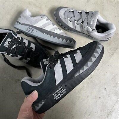 Adidas x Neighborhood Adimatic Core Black 착용 스타일
