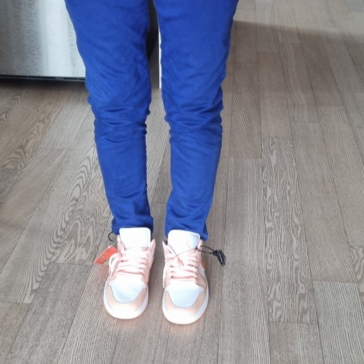 (W) Jordan 1 Low Sunset Haze 착용 스타일