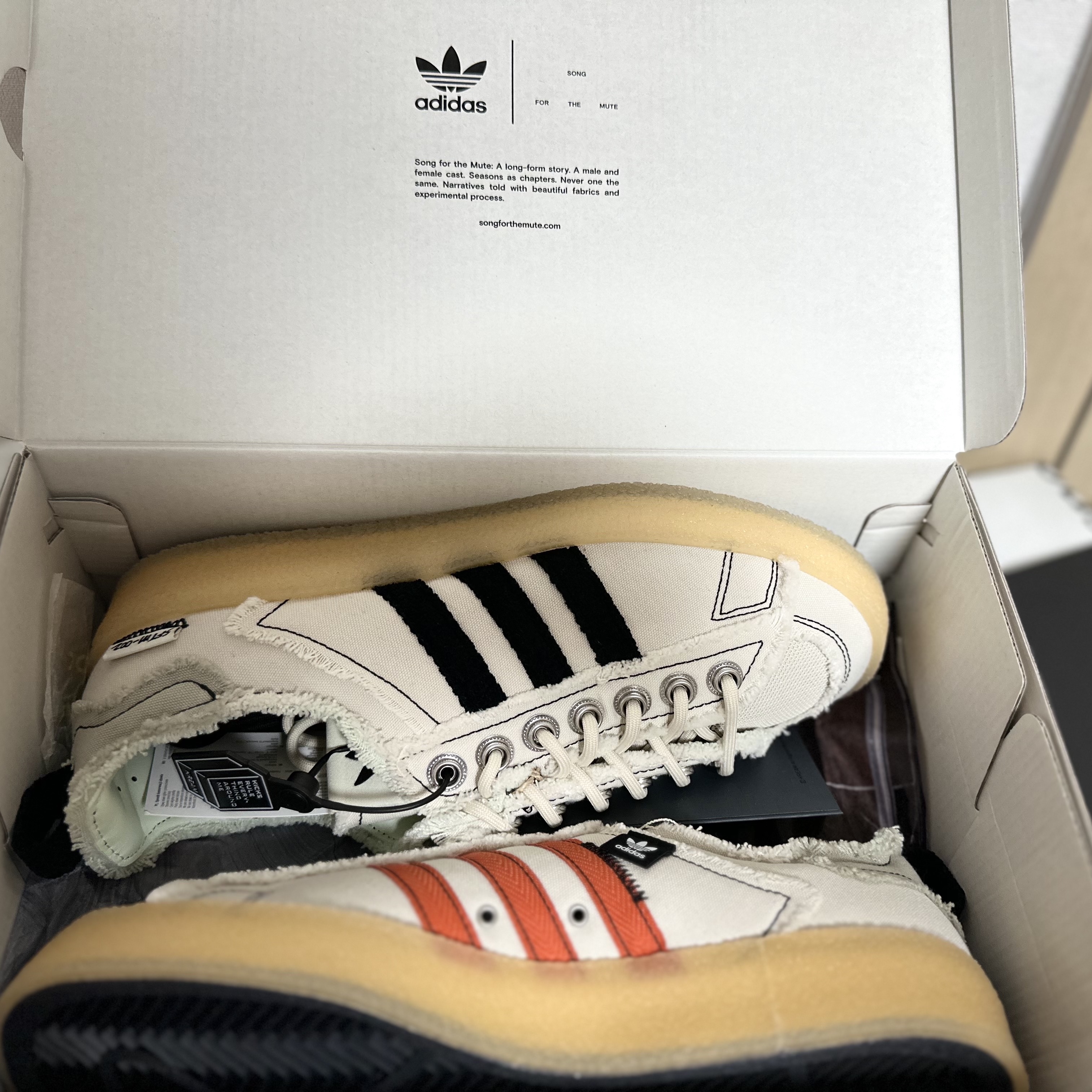 Adidas x Song for the Mute Campus 80s Bliss Core Black 착용 스타일