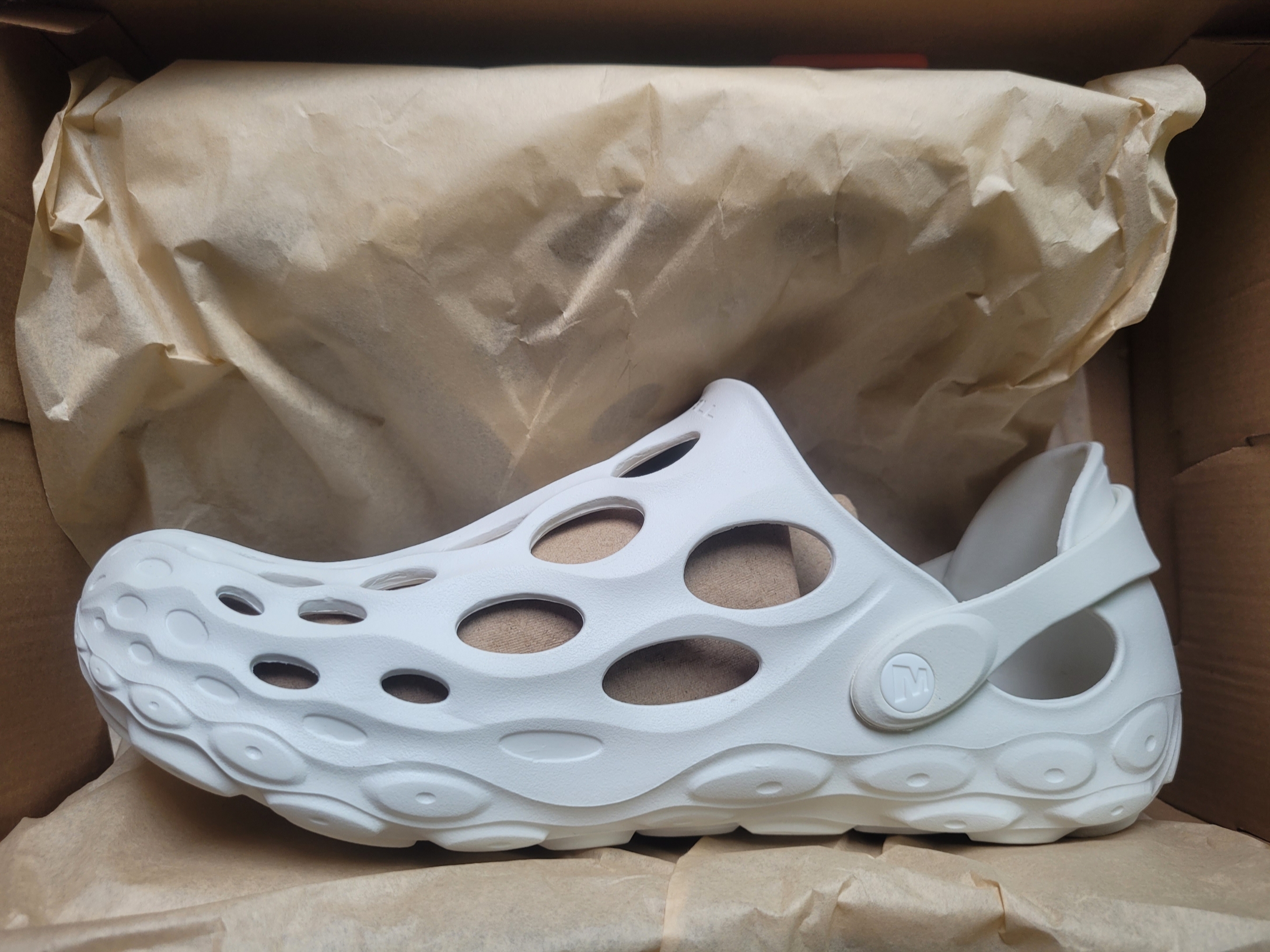 (W) Merrell Hydro Moc White 착용 스타일
