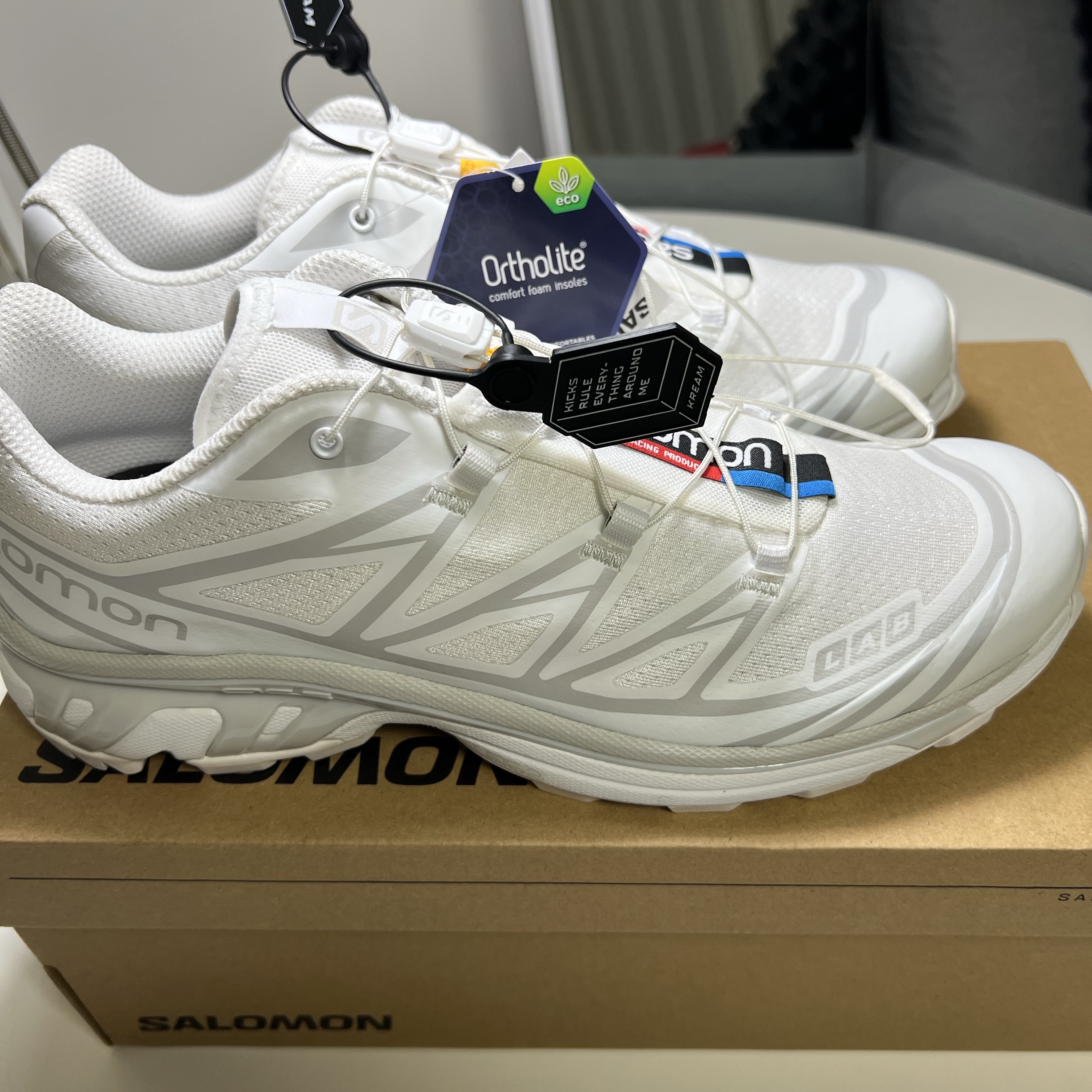 Salomon XT-6 ADV White 착용 스타일 - 2