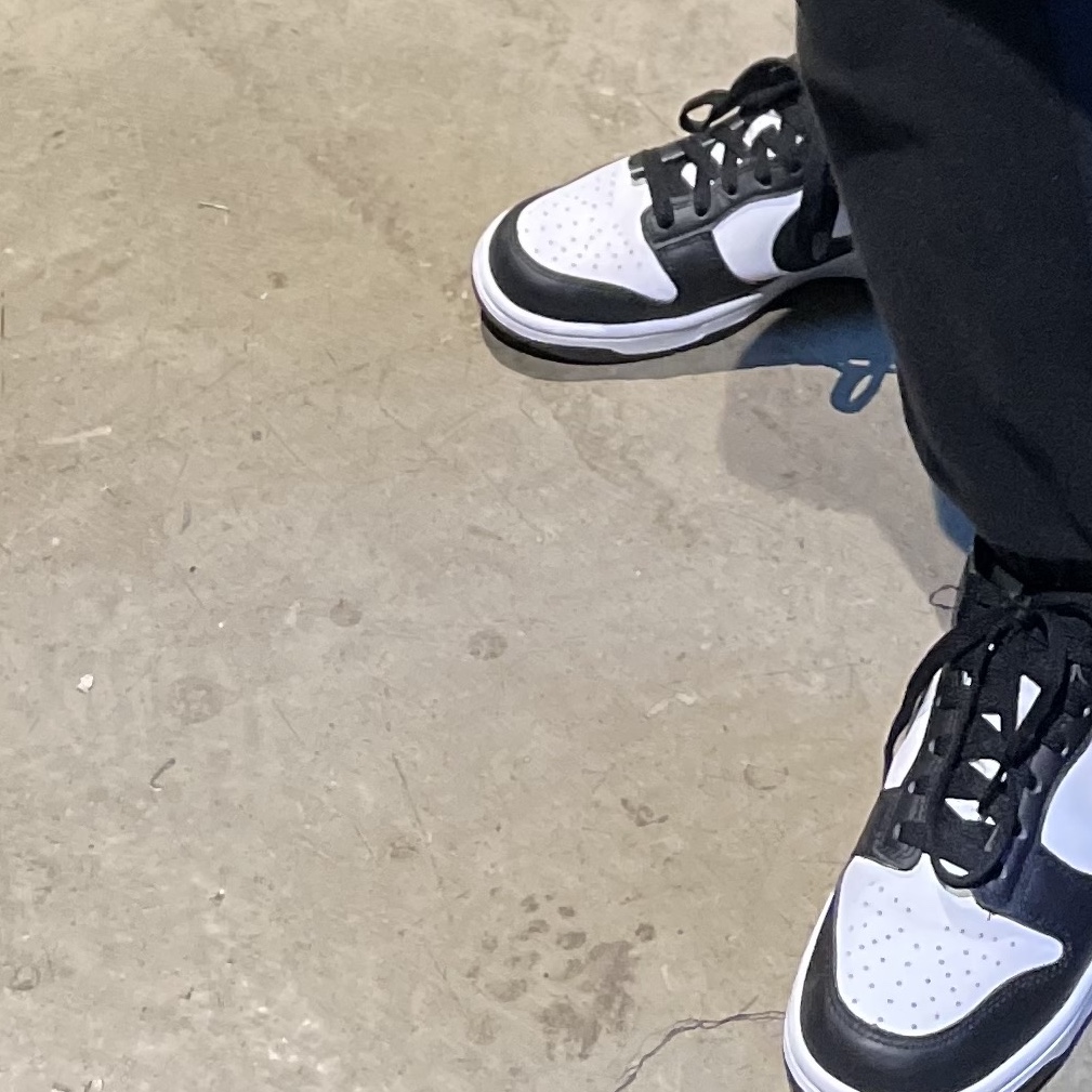 Nike Dunk Low Retro Black 착용 스타일