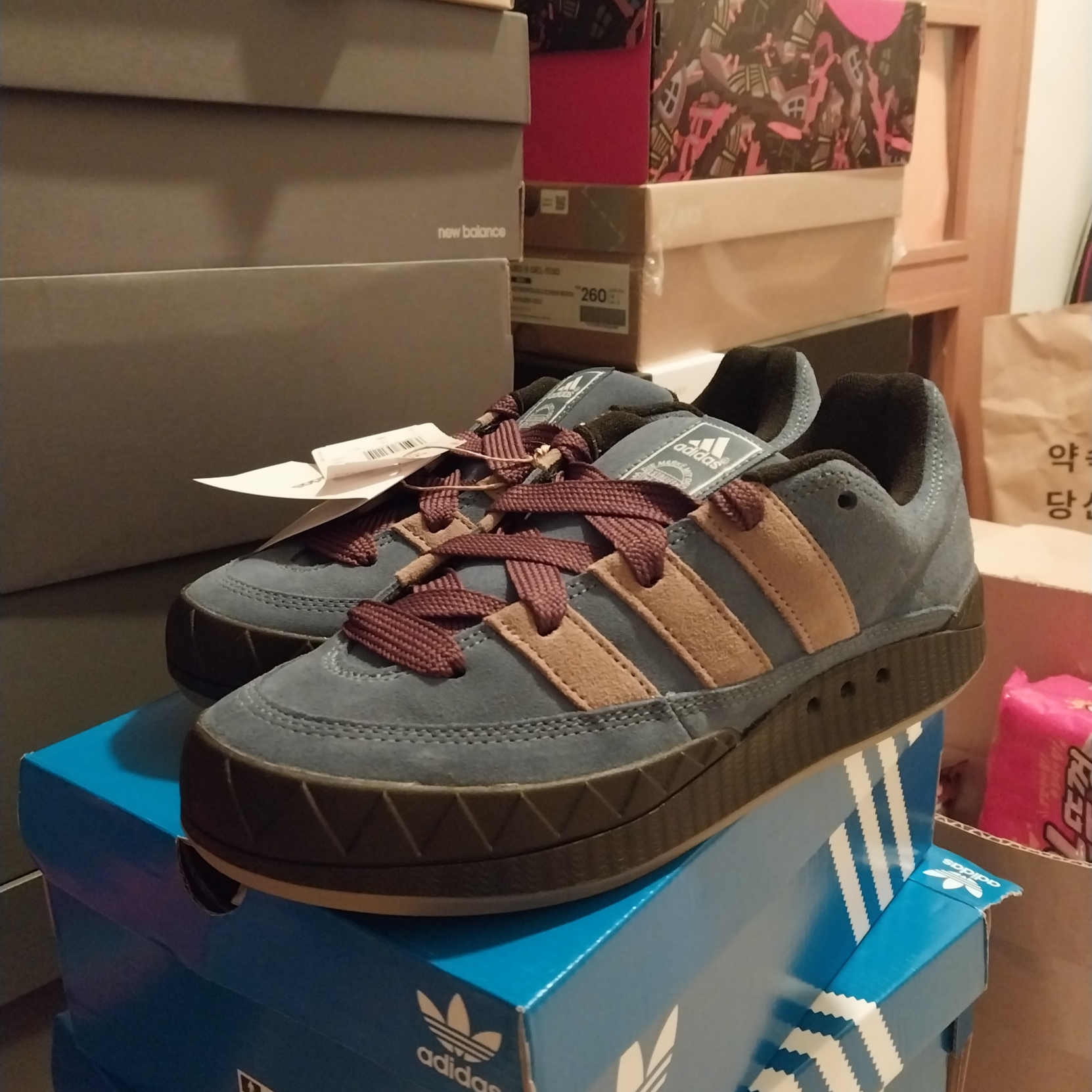 Adidas Adimatic Phantone 착용 스타일