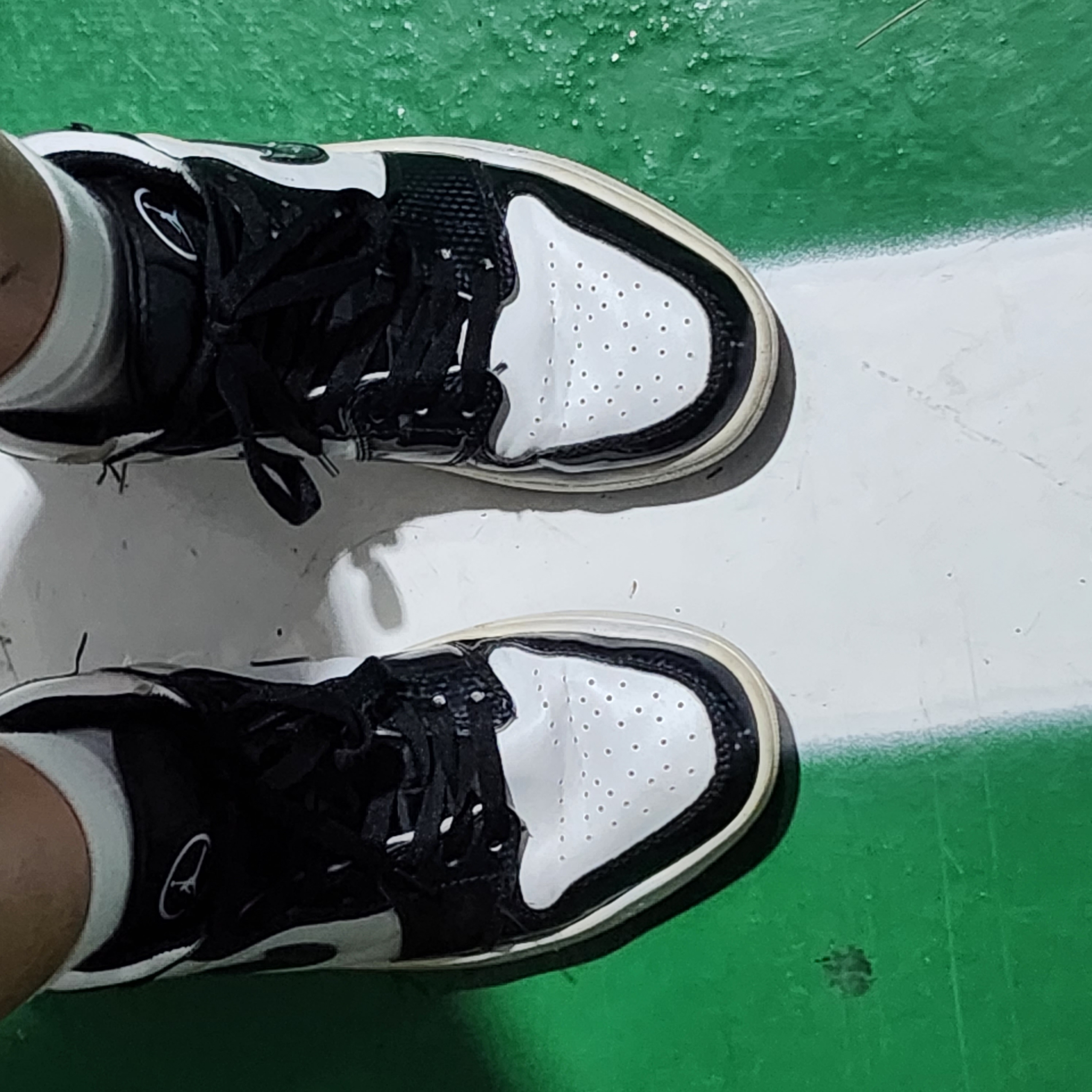 Jordan 1 Mid SE ASW Black 착용 스타일
