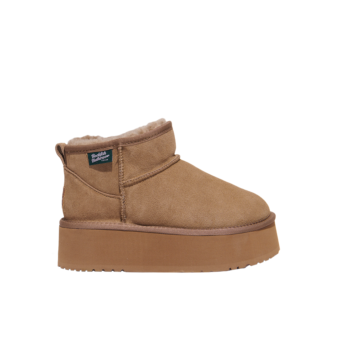 (W) 락피쉬웨더웨어 클라우디 맥시 윈터 미니 부츠 코코아