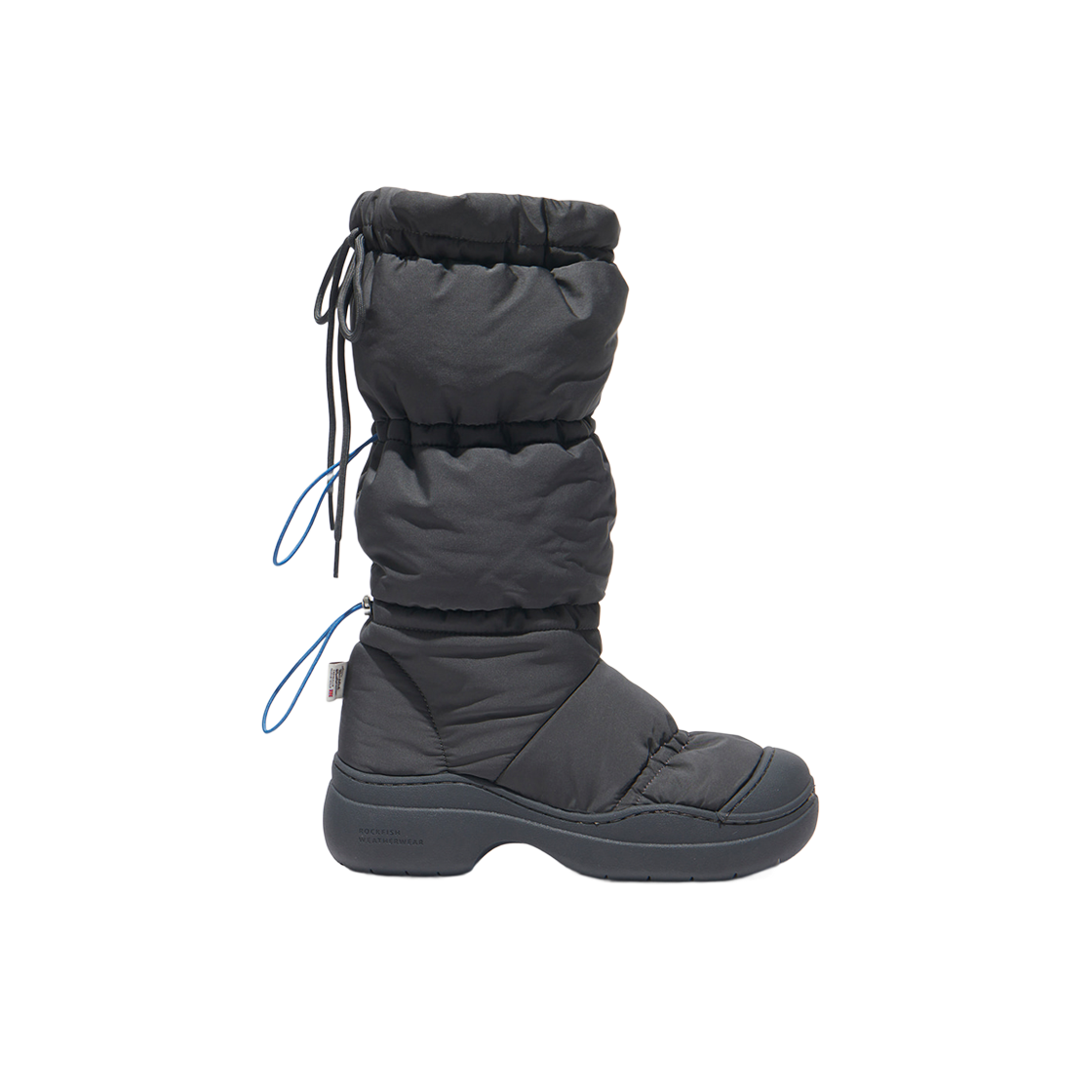 (W) 락피쉬웨더웨어 헤이든 롱 퍼프 패딩 부츠 다크 그레이((W) Rockfishweatherwear Hayden Long Puff Padded Boots Dark Grey) - 1