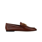 (W) Tod's Kate Leather Loafer Brown