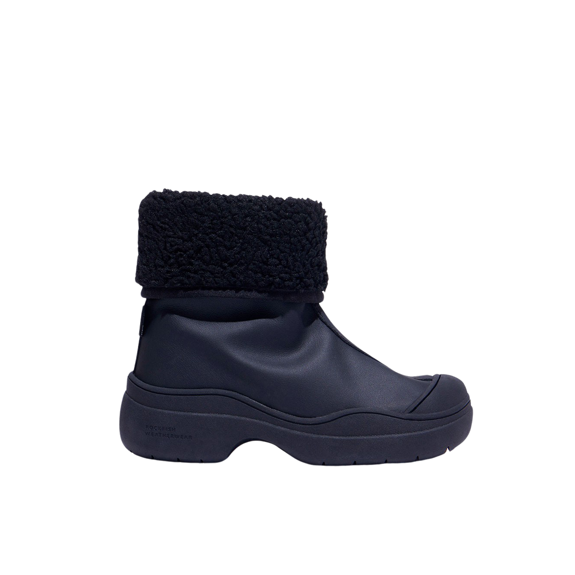 (W) 락피쉬웨더웨어 헤이든 폴드 다운 윈터 부츠 블랙((W) Rockfishweatherwear Hayden Fold Down Winter Boots Black) - 2