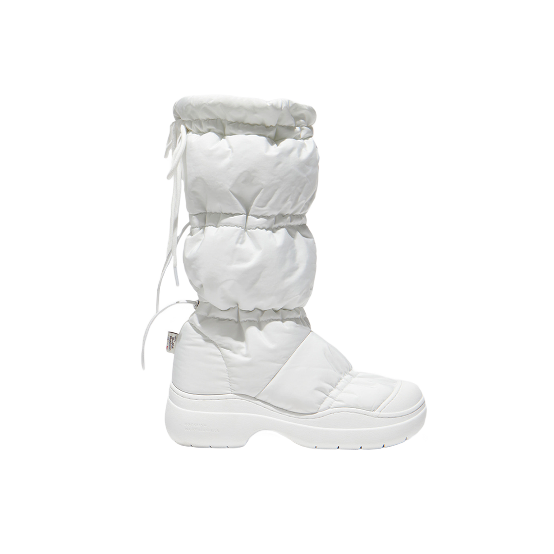 (W) 락피쉬웨더웨어 헤이든 롱 퍼프 패딩 부츠 화이트((W) Rockfishweatherwear Hayden Long Puff Padded Boots White) - 1