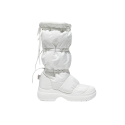 (W) Rockfishweatherwear Hayden Long Puff Padded Boots White