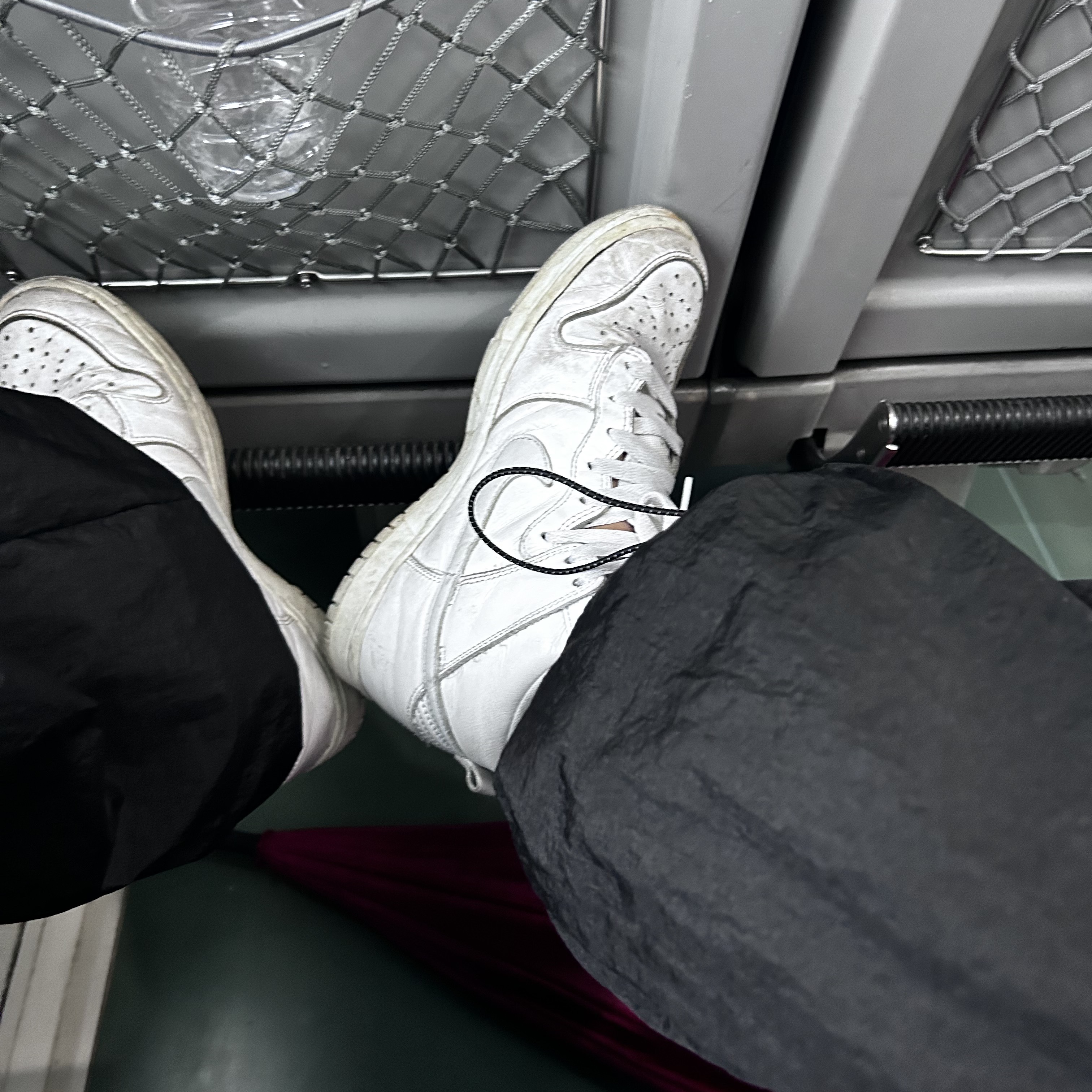 Nike Dunk High SP Pure Platinum 착용 스타일