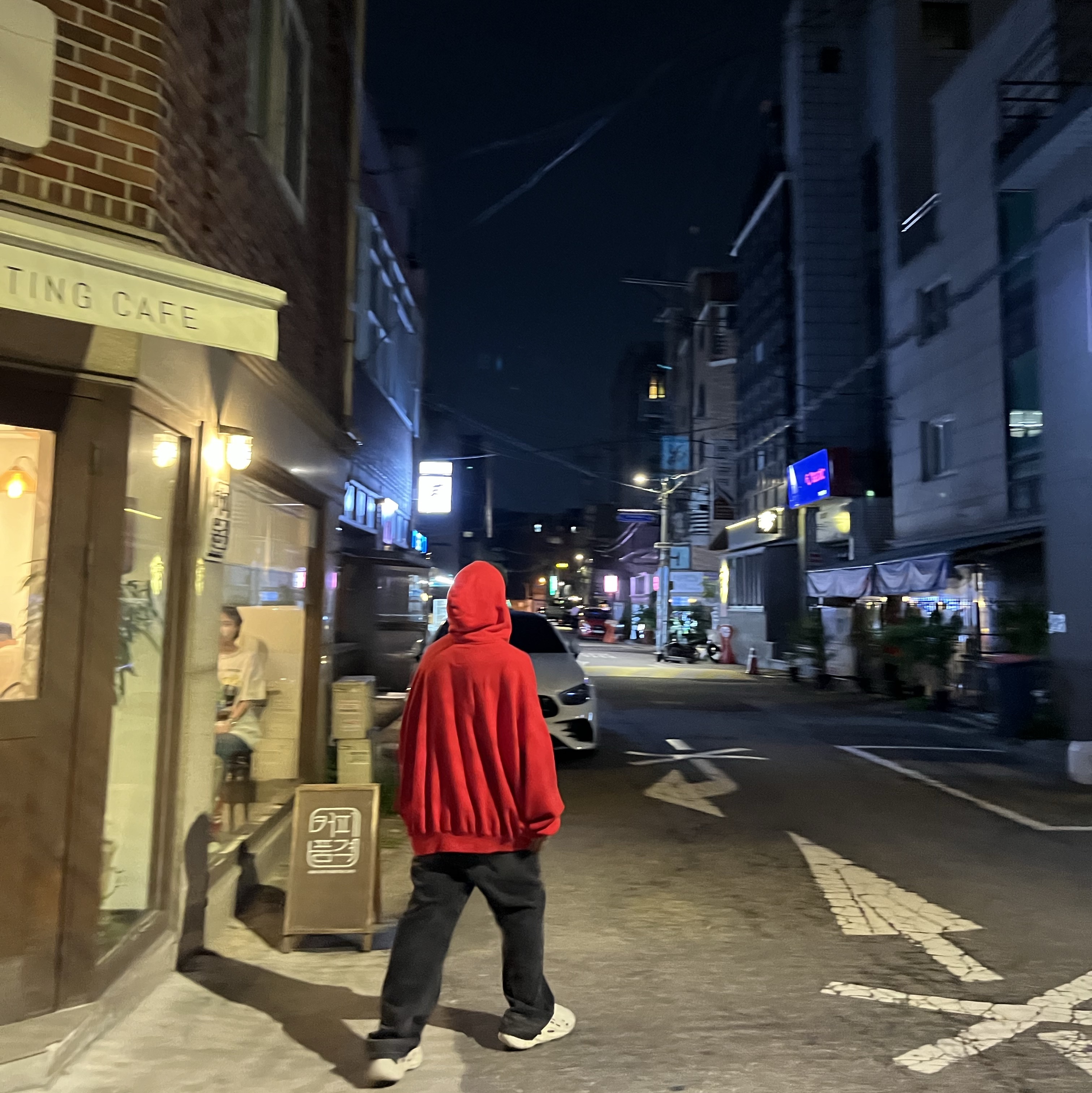 Undermycar Salud Archive Hommage Patch Hood Zip-Up Salsa - 23SS 착용 스타일 - 2