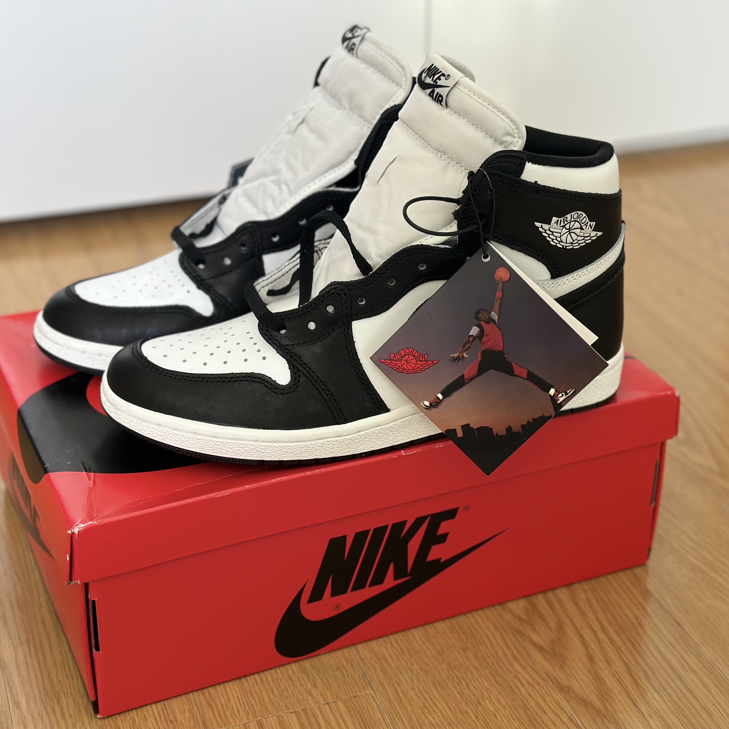 Jordan 1 High 85 Black White 착용 스타일 - 1