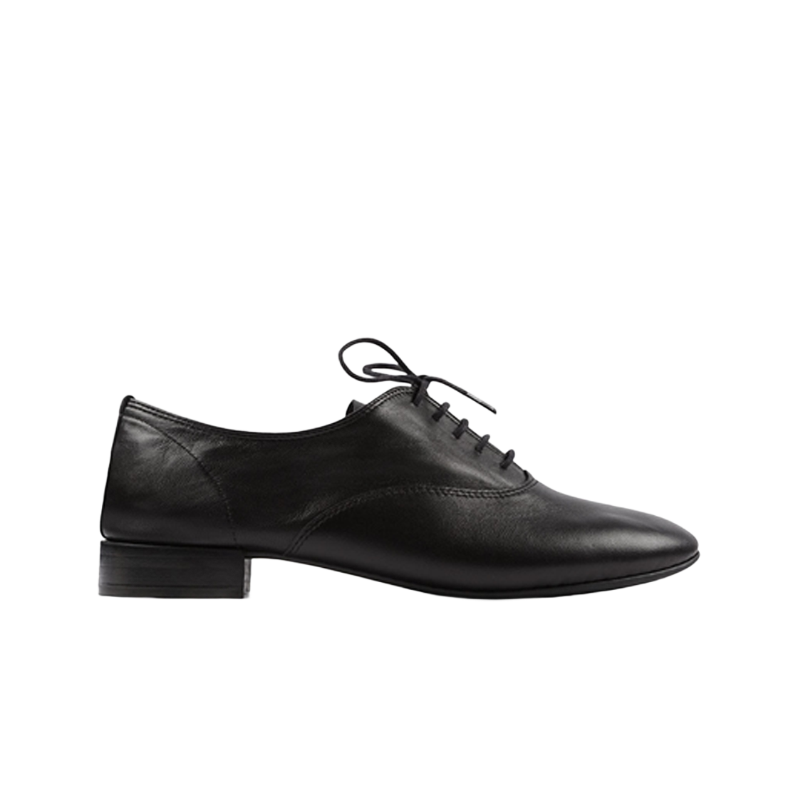 (W) 레페토 지지 곰므 페이턴트 레더 옥스포드 블랙((W) Repetto Zizi Gomme Patent Leather Oxford Black)