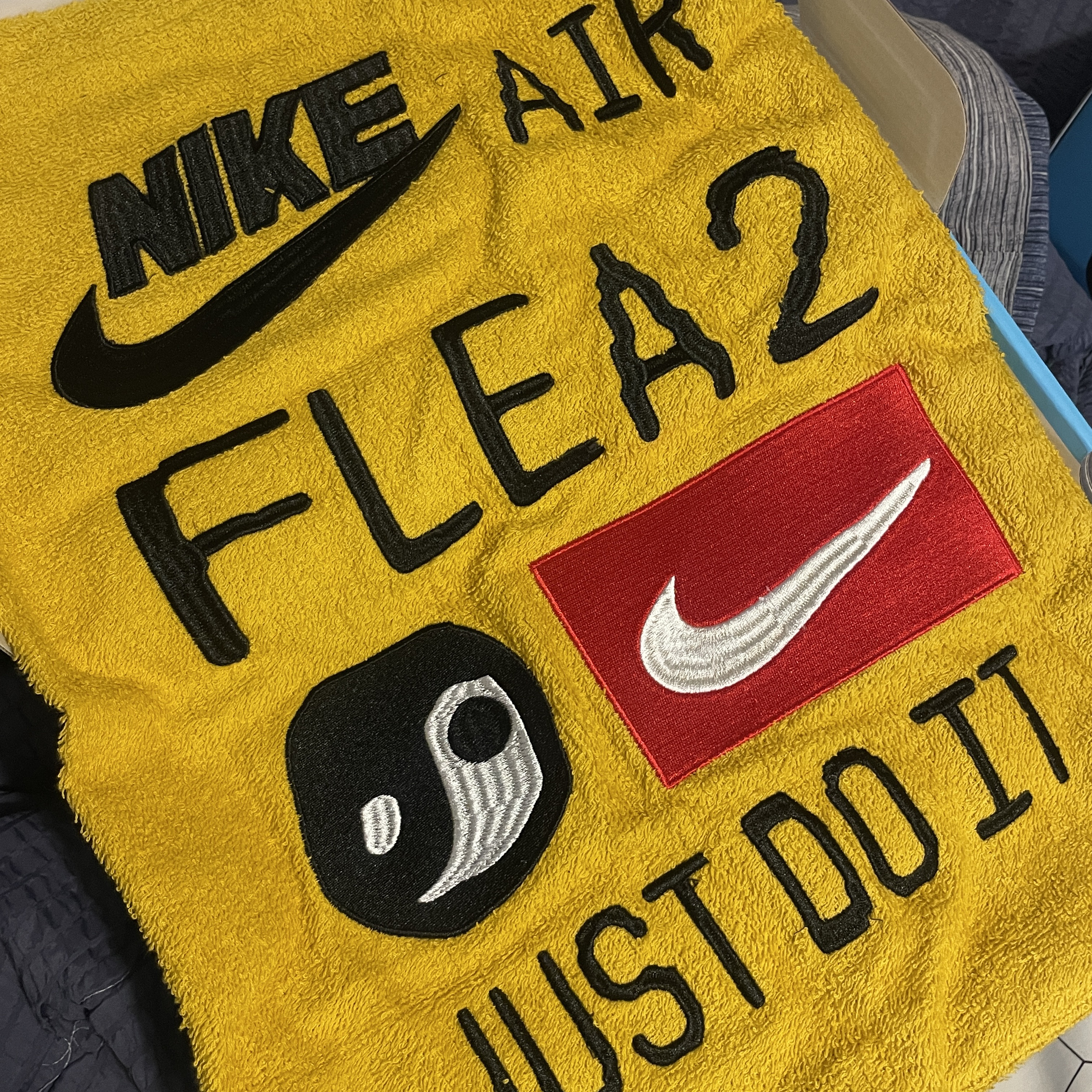 Nike x Cactus Plant Flea Market Air Flea 2 Black Alabaster 착용 스타일 - 2
