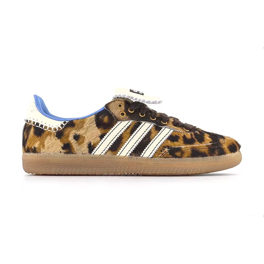 Adidas x Wales Bonner Pony Leo Samba Dark Brown Cream White, Adidas x Wales Bonner Nylon Samba Fox Brown Sandy Beige 착용 스타일 - 2