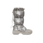 (W) Rockfishweatherwear Hayden Long Puff Padded Boots Silver