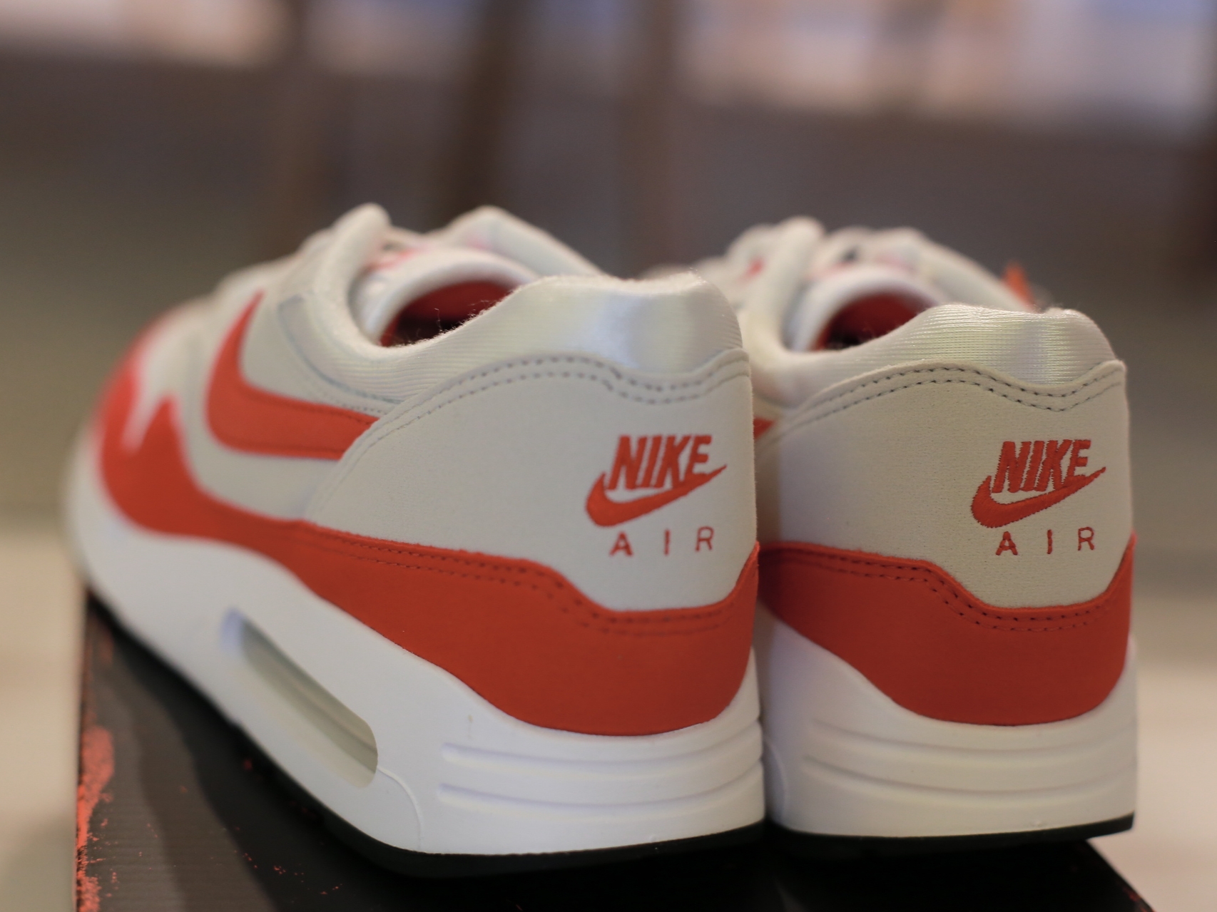 Nike Air Max 1 '86 Original Big Bubble, Nike Air Max 1 '86 Original Golf White University Red 착용 스타일 - 3