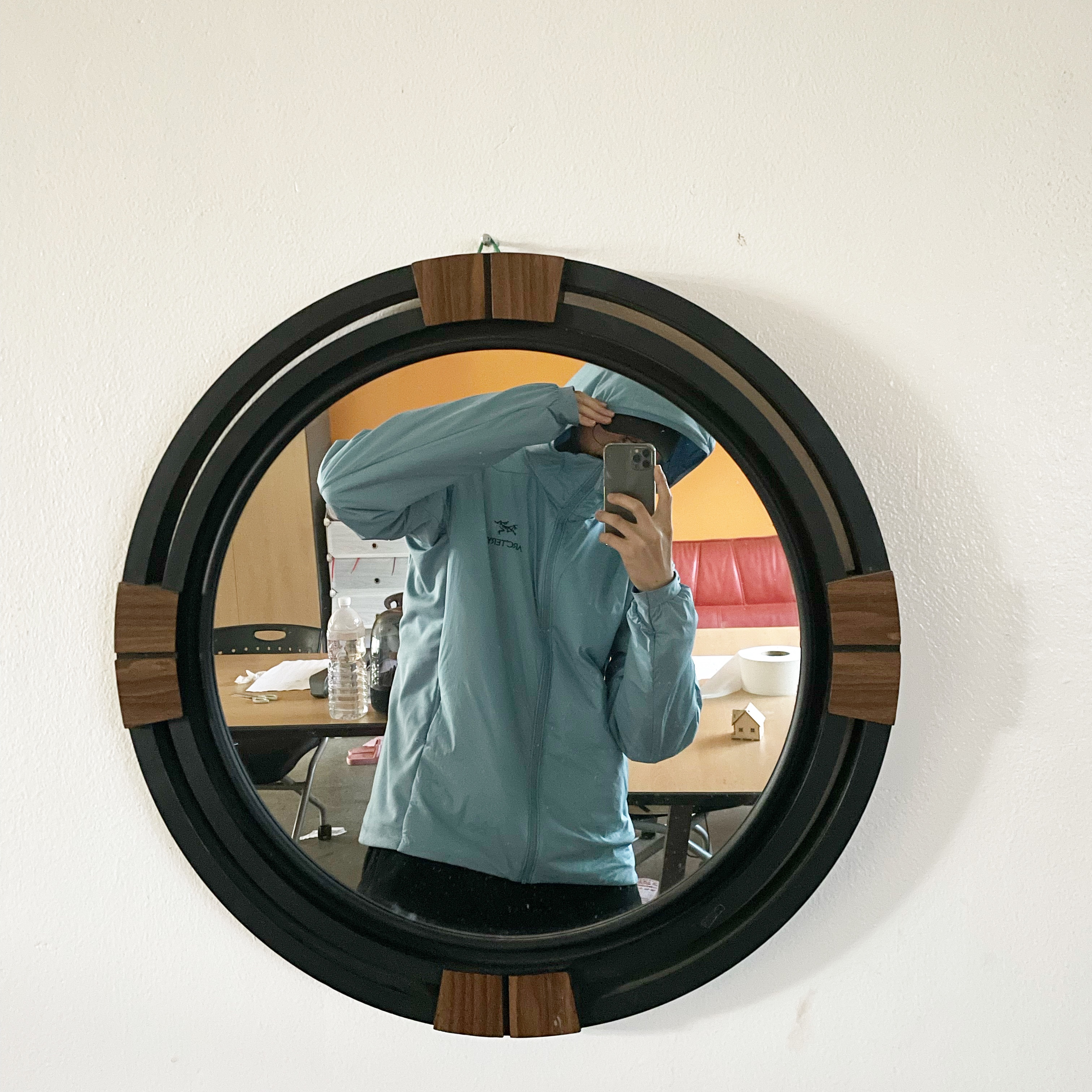 Arc'teryx Atom LT Hoody Solace 착용 스타일