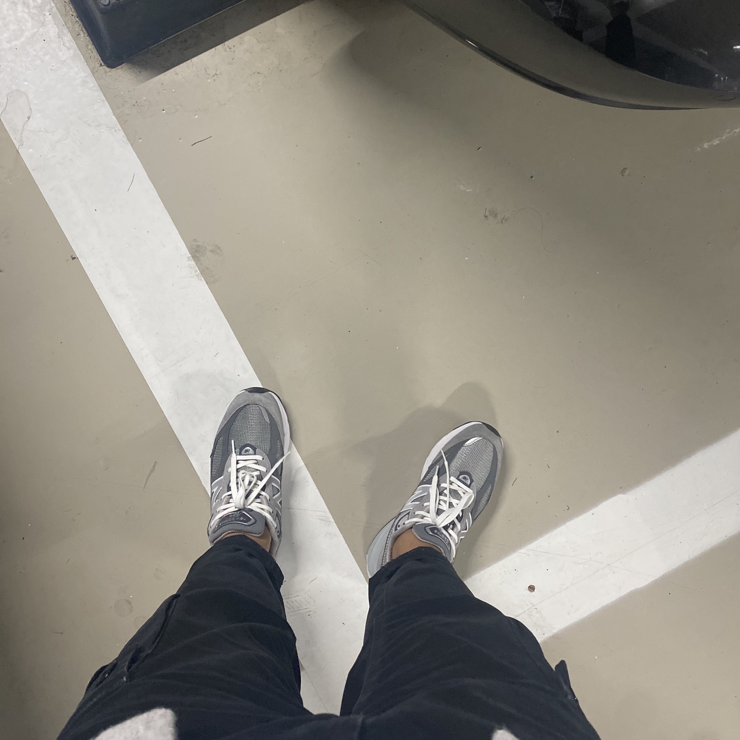 New Balance 990v6 Made in USA Grey - D Standard 착용 스타일