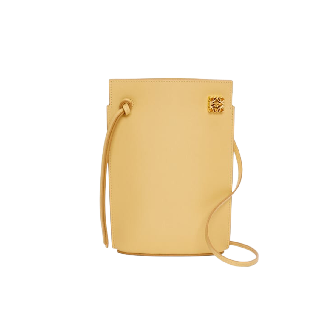 Loewe Dice Pocket In Classic Calfskin Dark Butter 상세 이미지 1